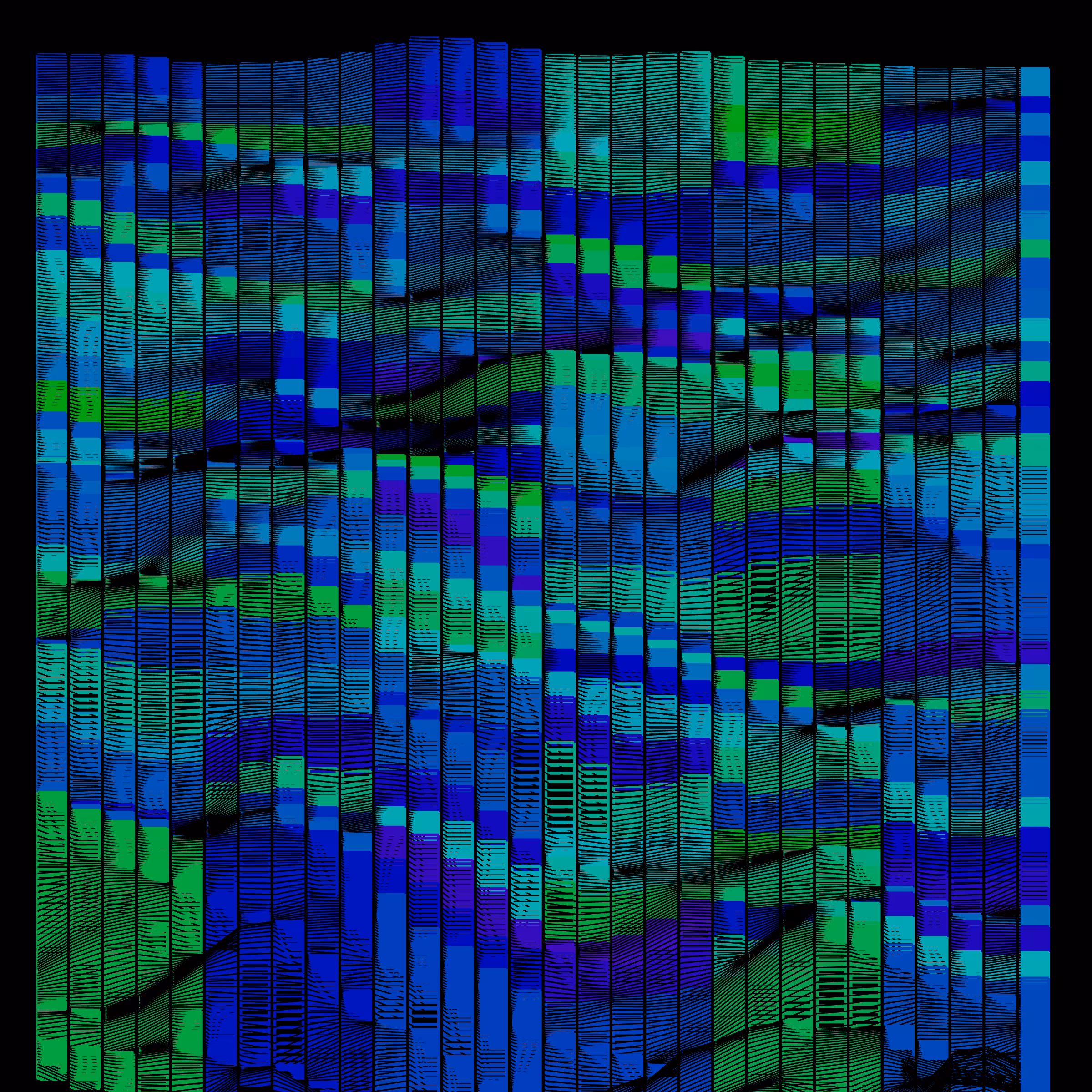 Rainbow mountains #64