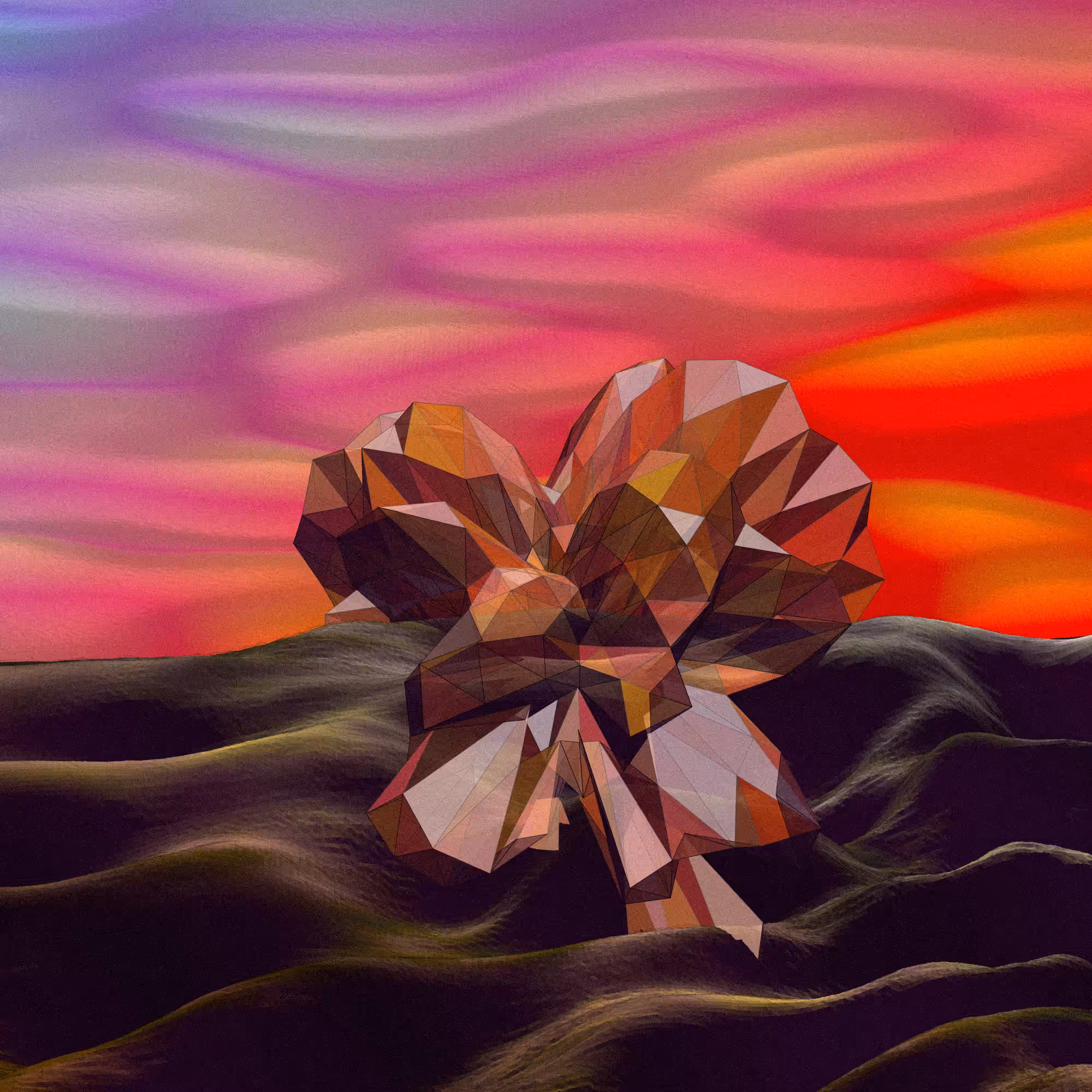 Landscape with geometry, WIP