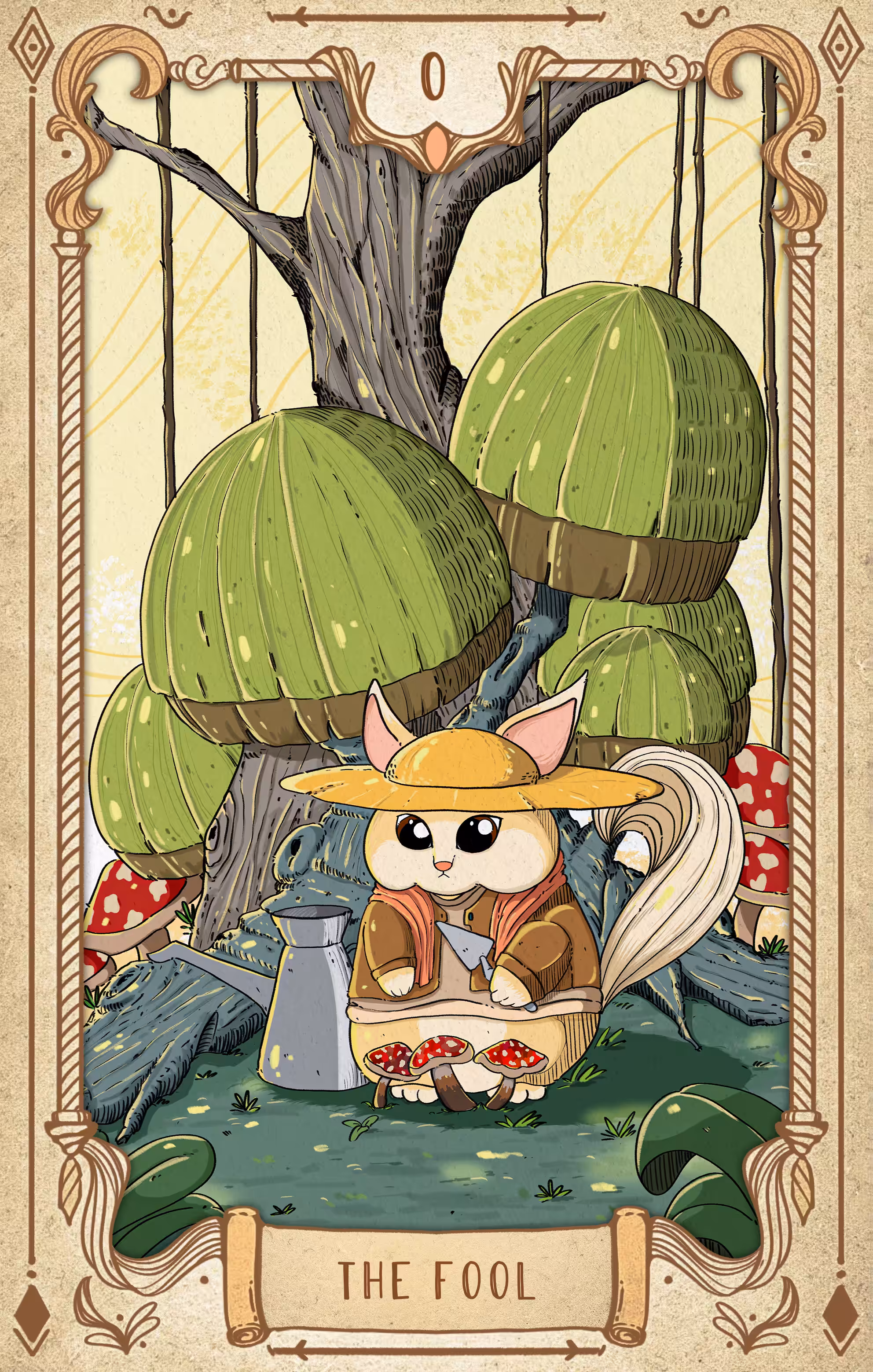 Selasar_Imajinasi Tarot #0 "The Fool"