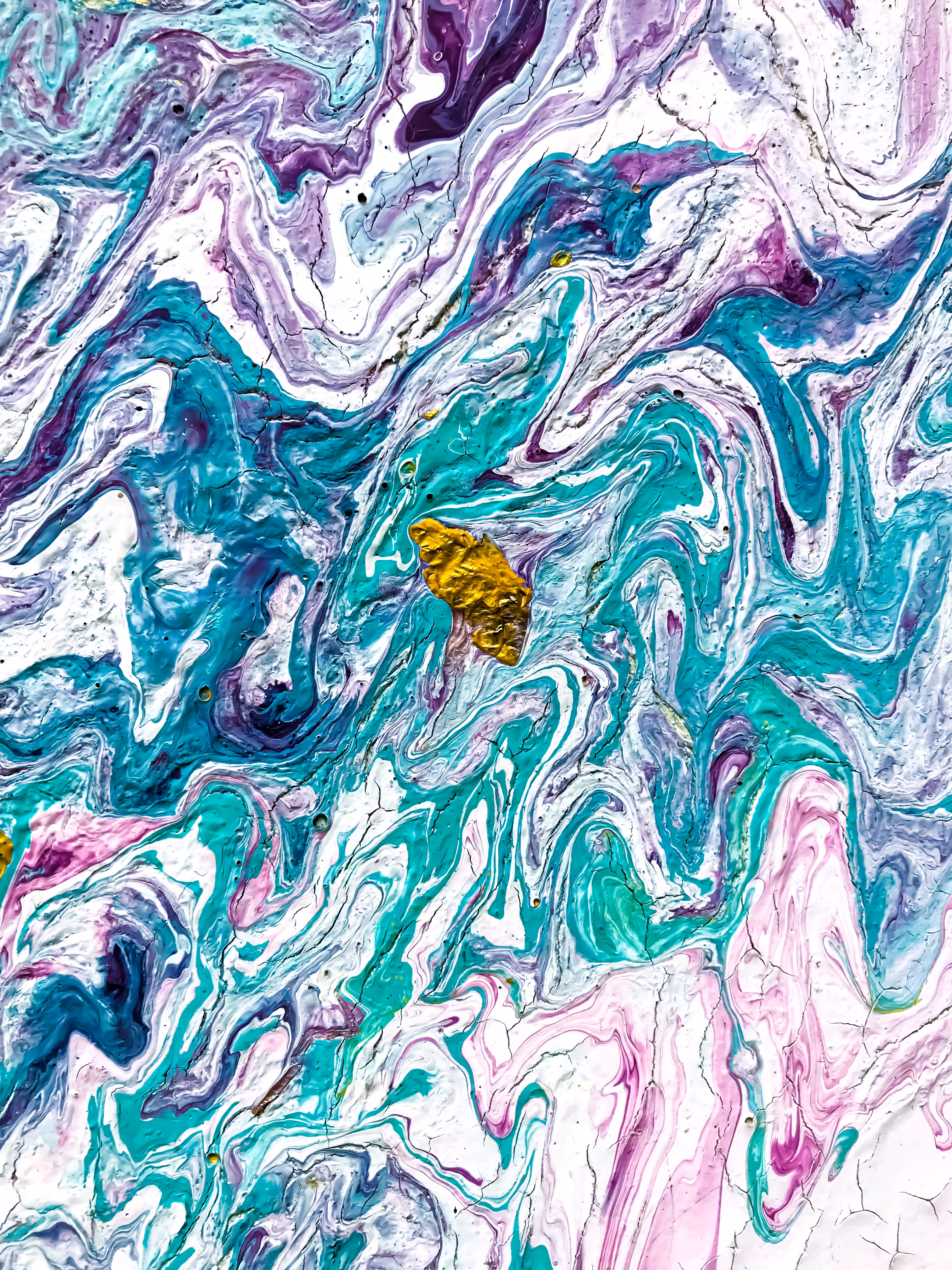 Blue Ocean Abstract Art no.04