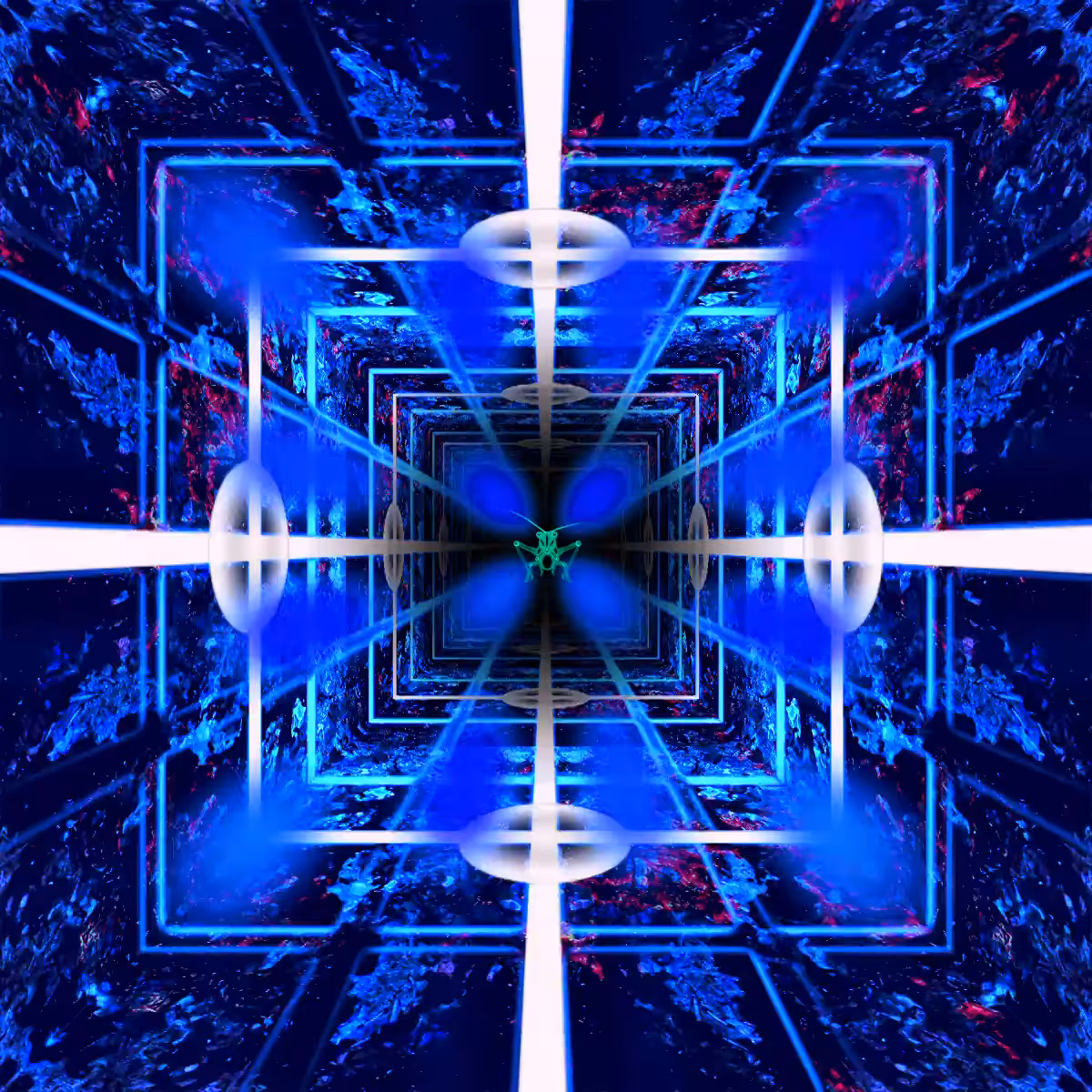 My psychedelic cave #02 - Bathroom