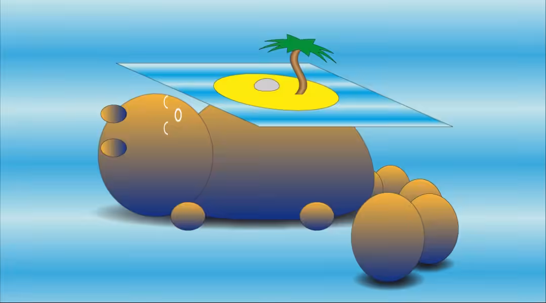 Xu0xo Flat World Number 3: Desert Island