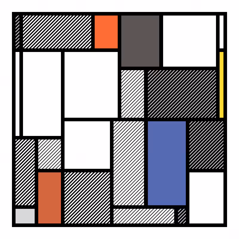Neo-Mondrianist #7