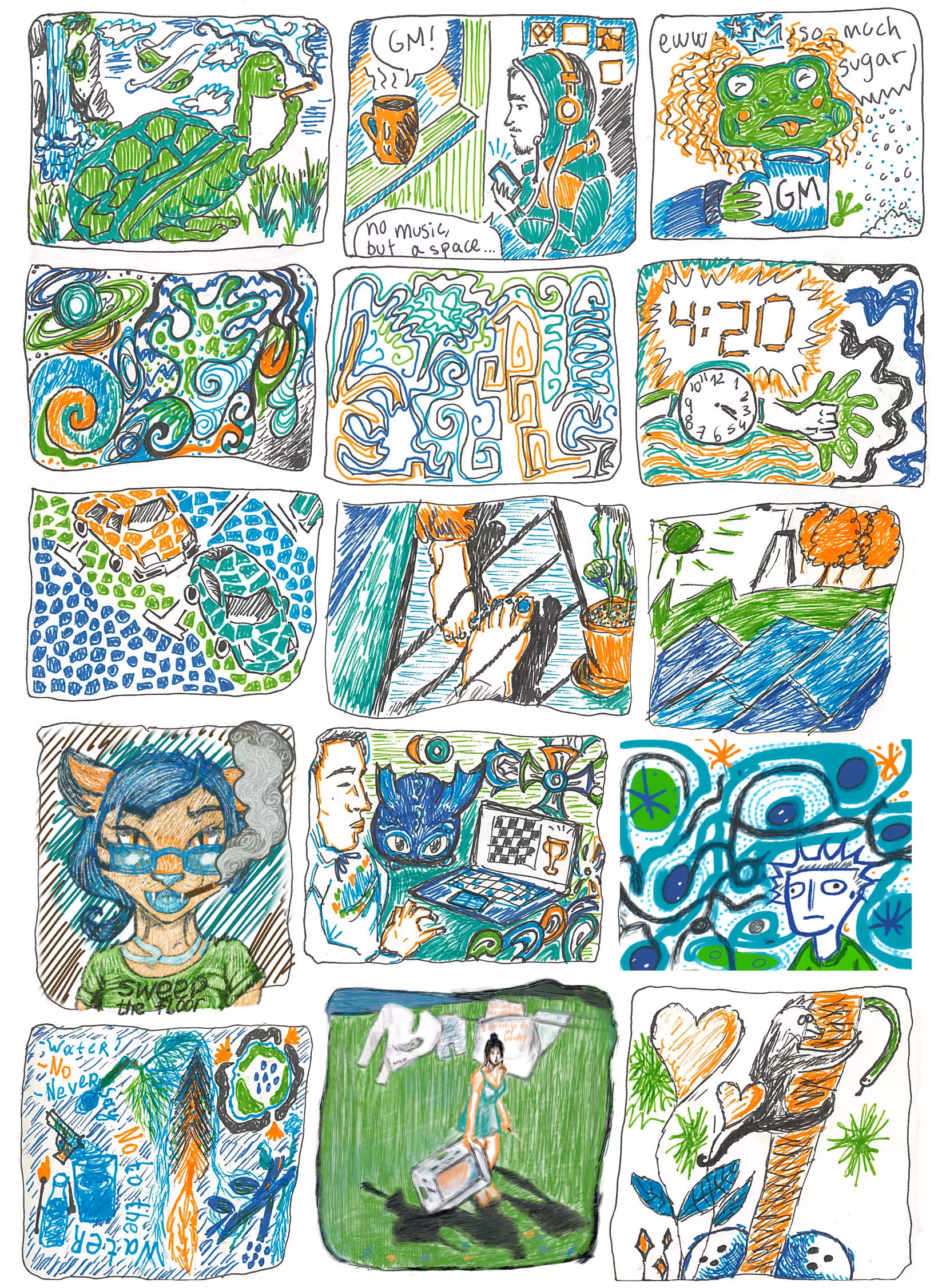 Stoned comics #6