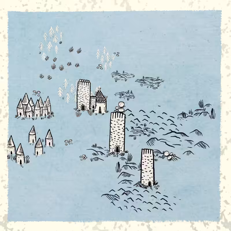Medieval Village  #86
