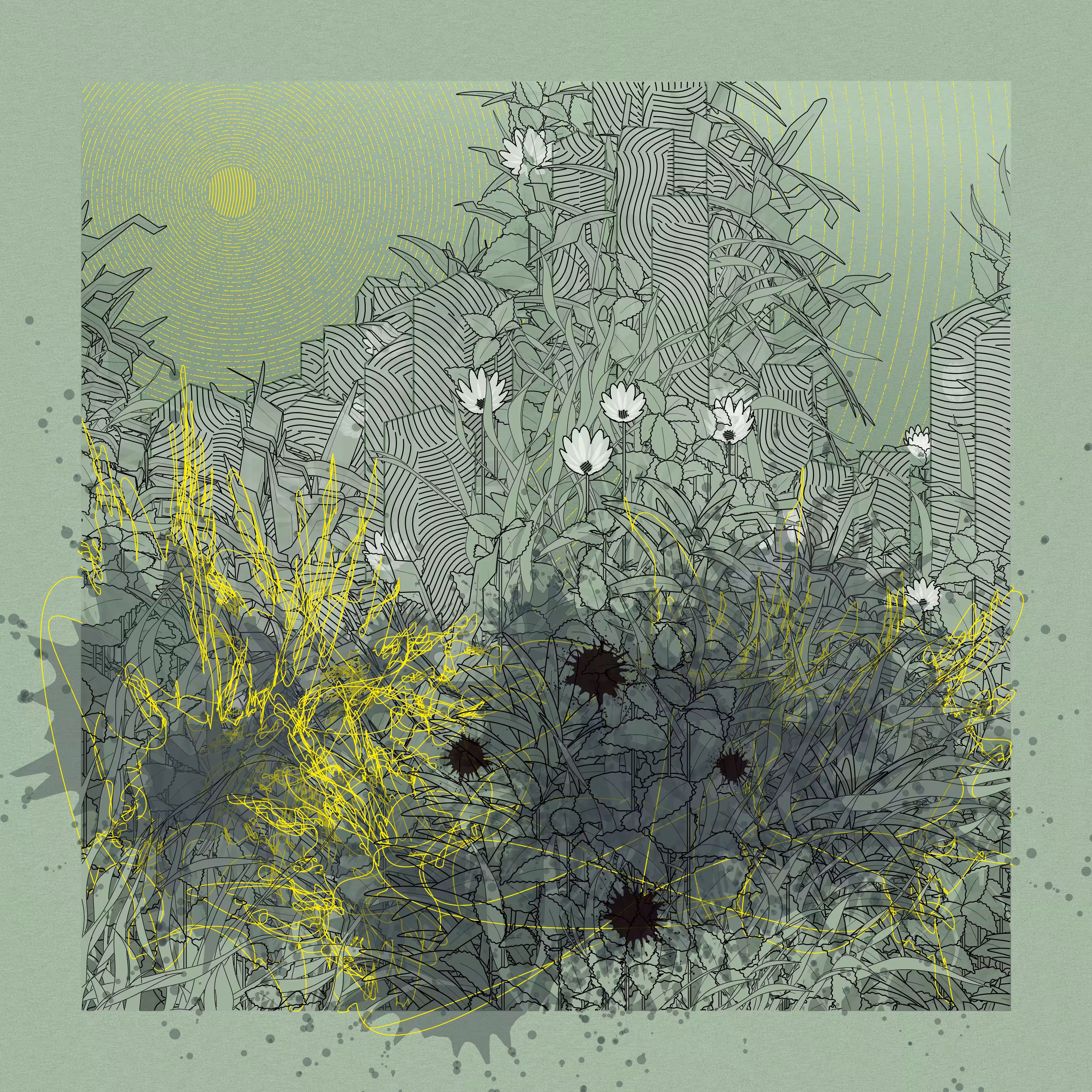 Landscape with Carbon Capture #3380
