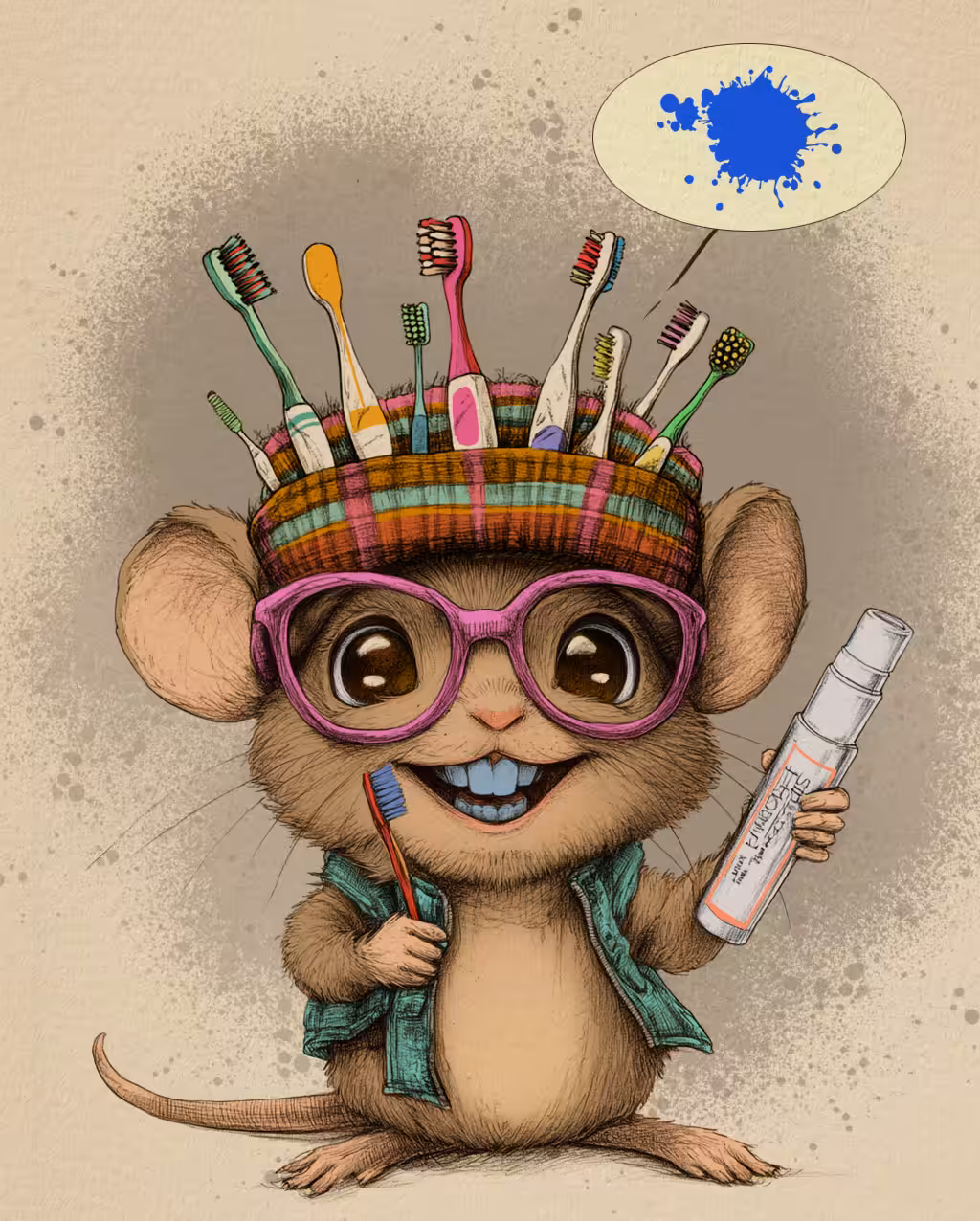Out of World: The Mouse with Blue Teeth