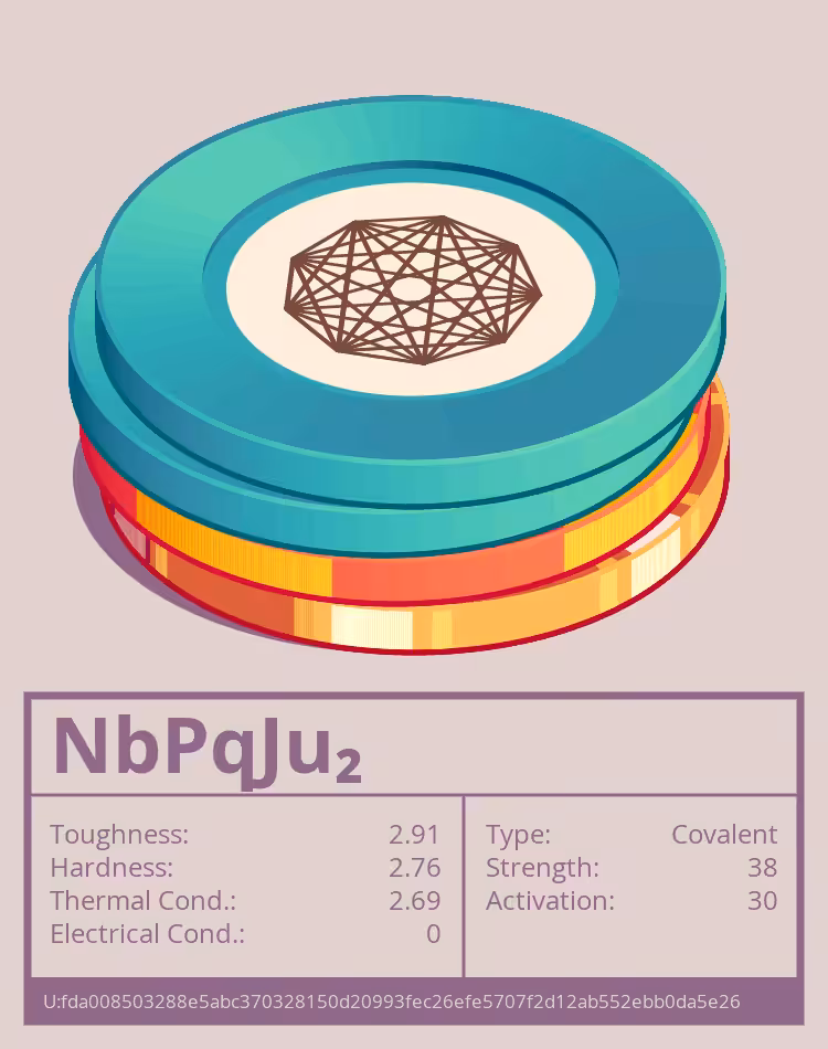 NbPqJu₂ molecule