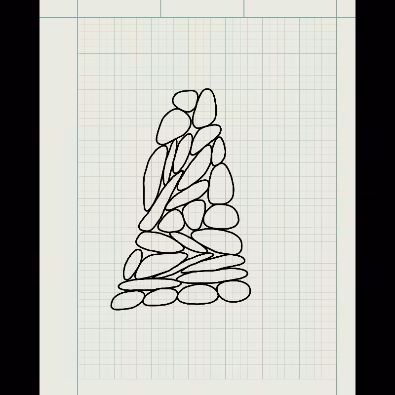 sketch: cairn() #26
