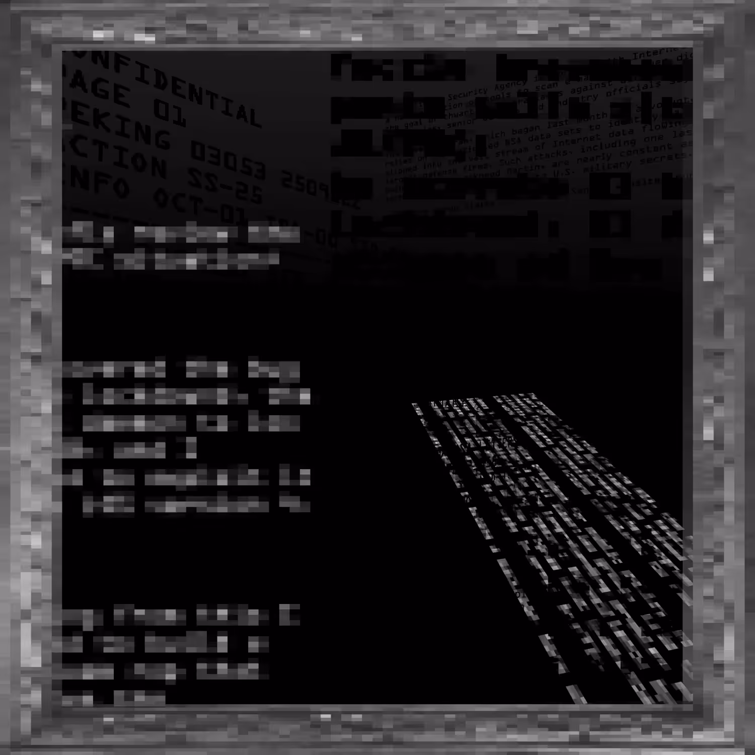 Julian Assange - Decentral Eyes (Silver Edition)