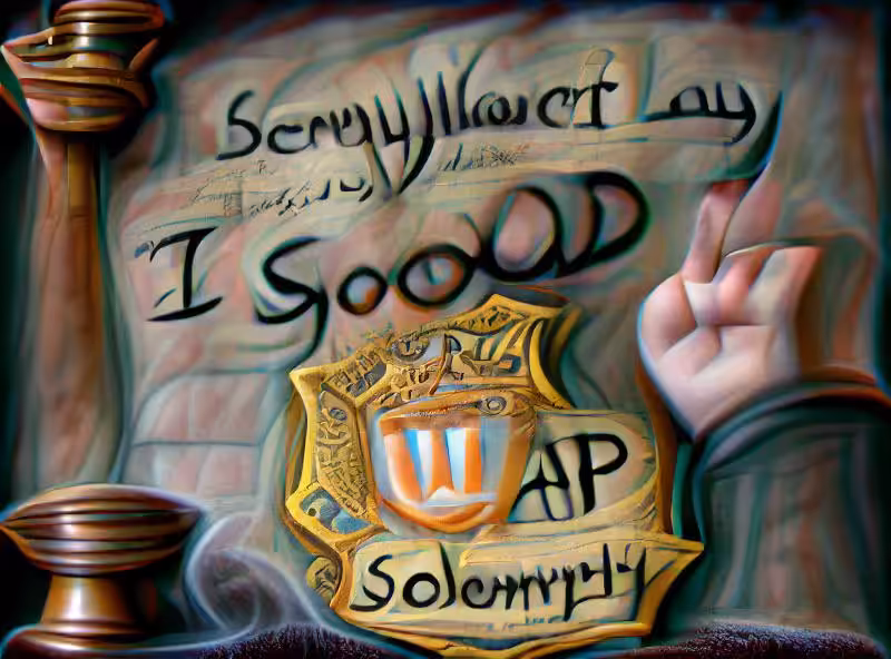 I solemnly swear I am up to no good