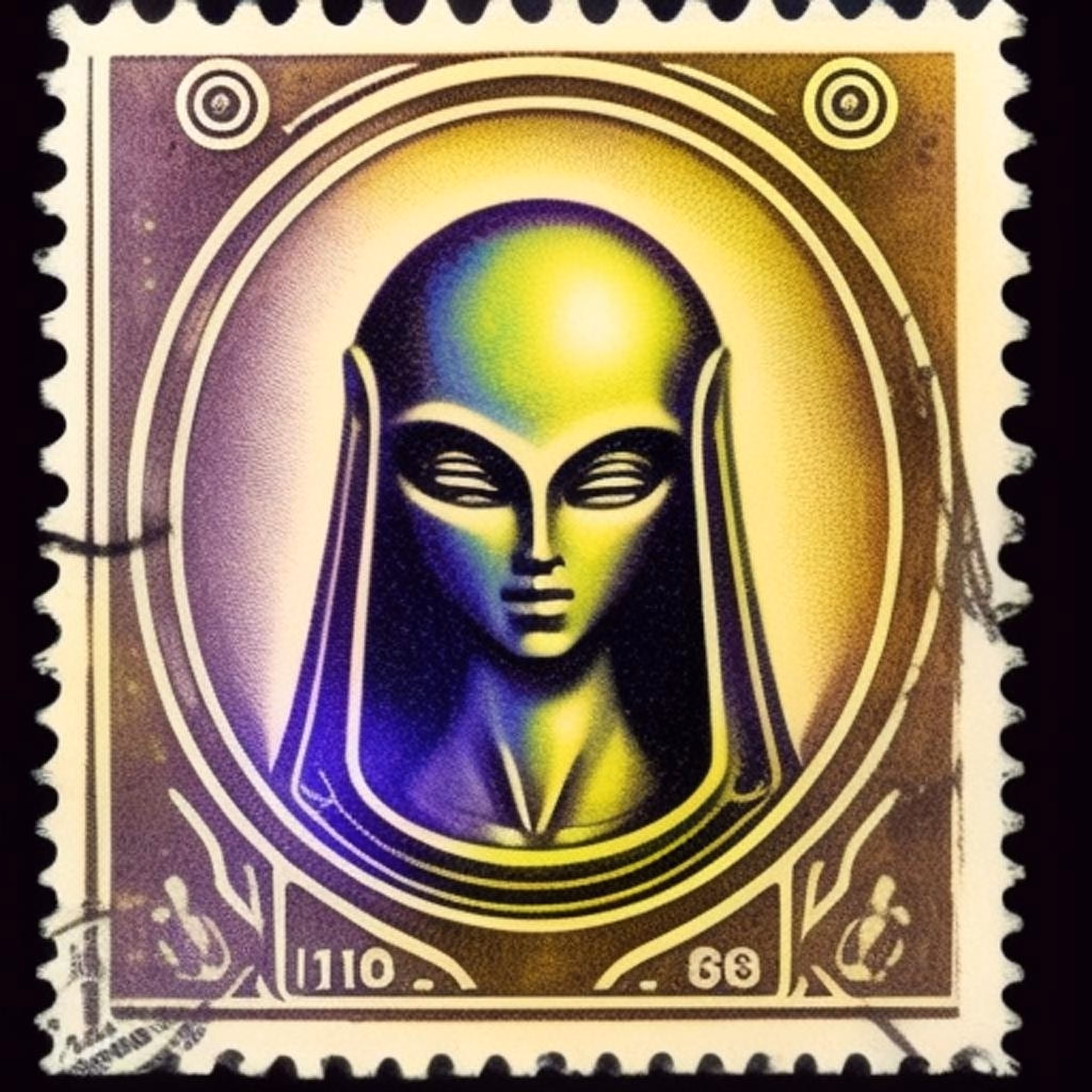Intergalactic Stamp #7