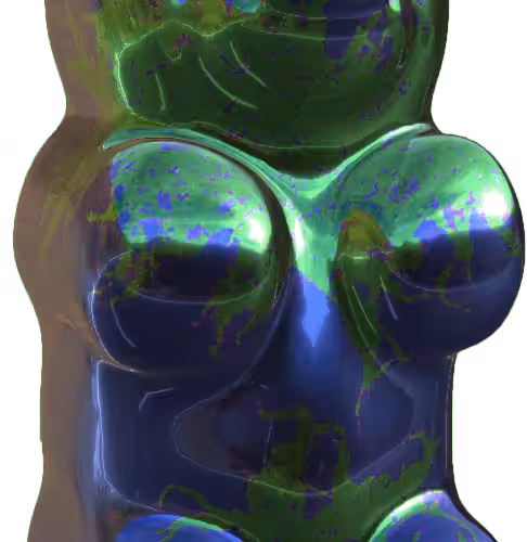 Rejected LSD Gummy Bear #018