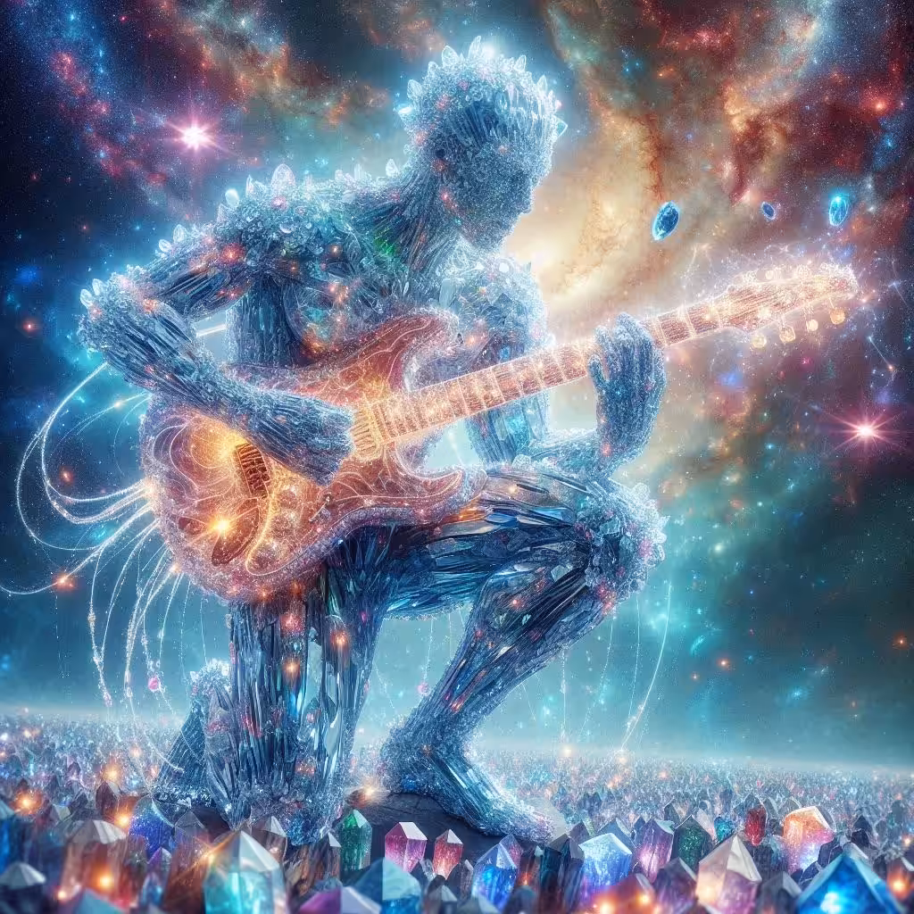 Rock concert in space