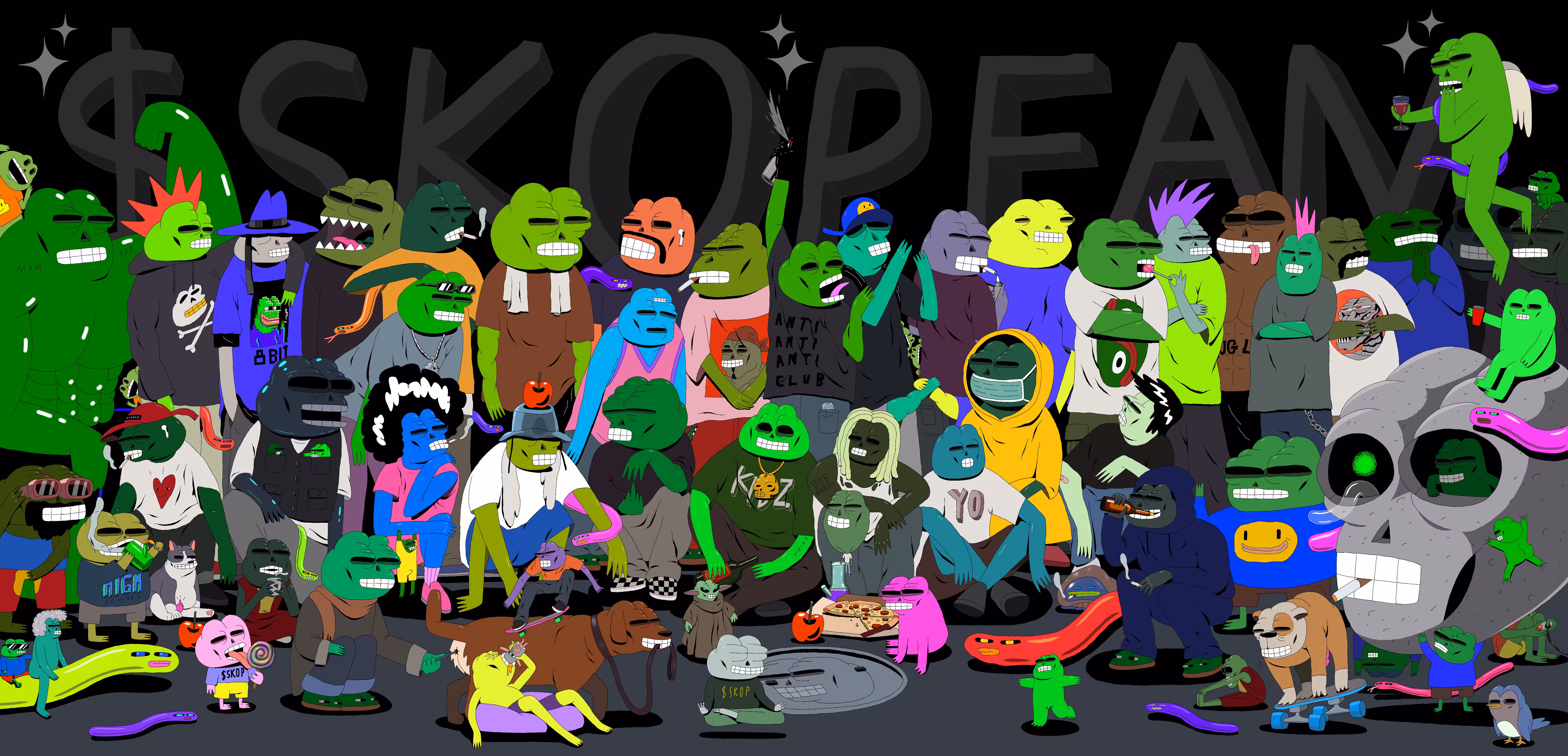 WE ARE STRONG FAMILY, $SKOP FAM