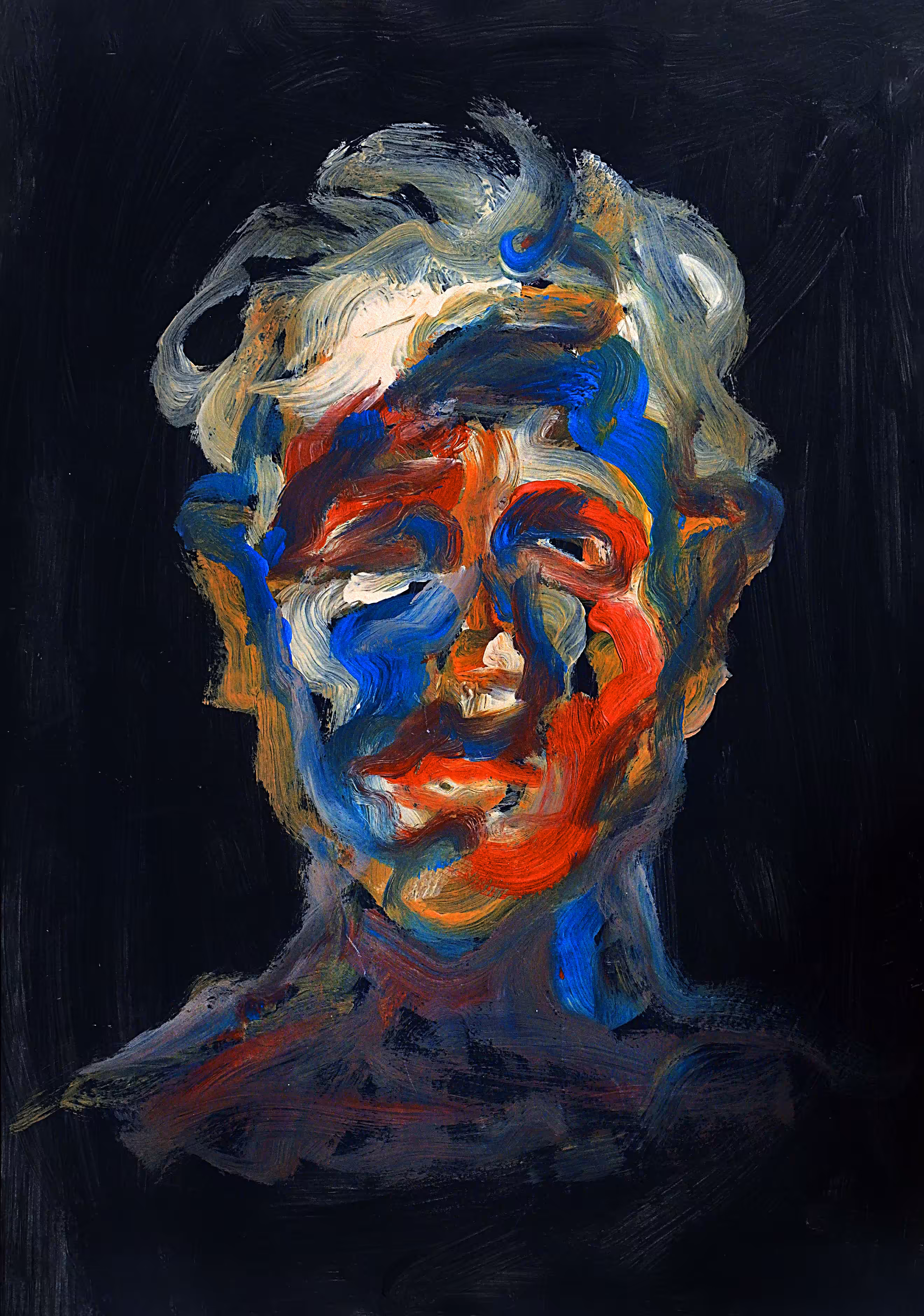 Head of one a poet
