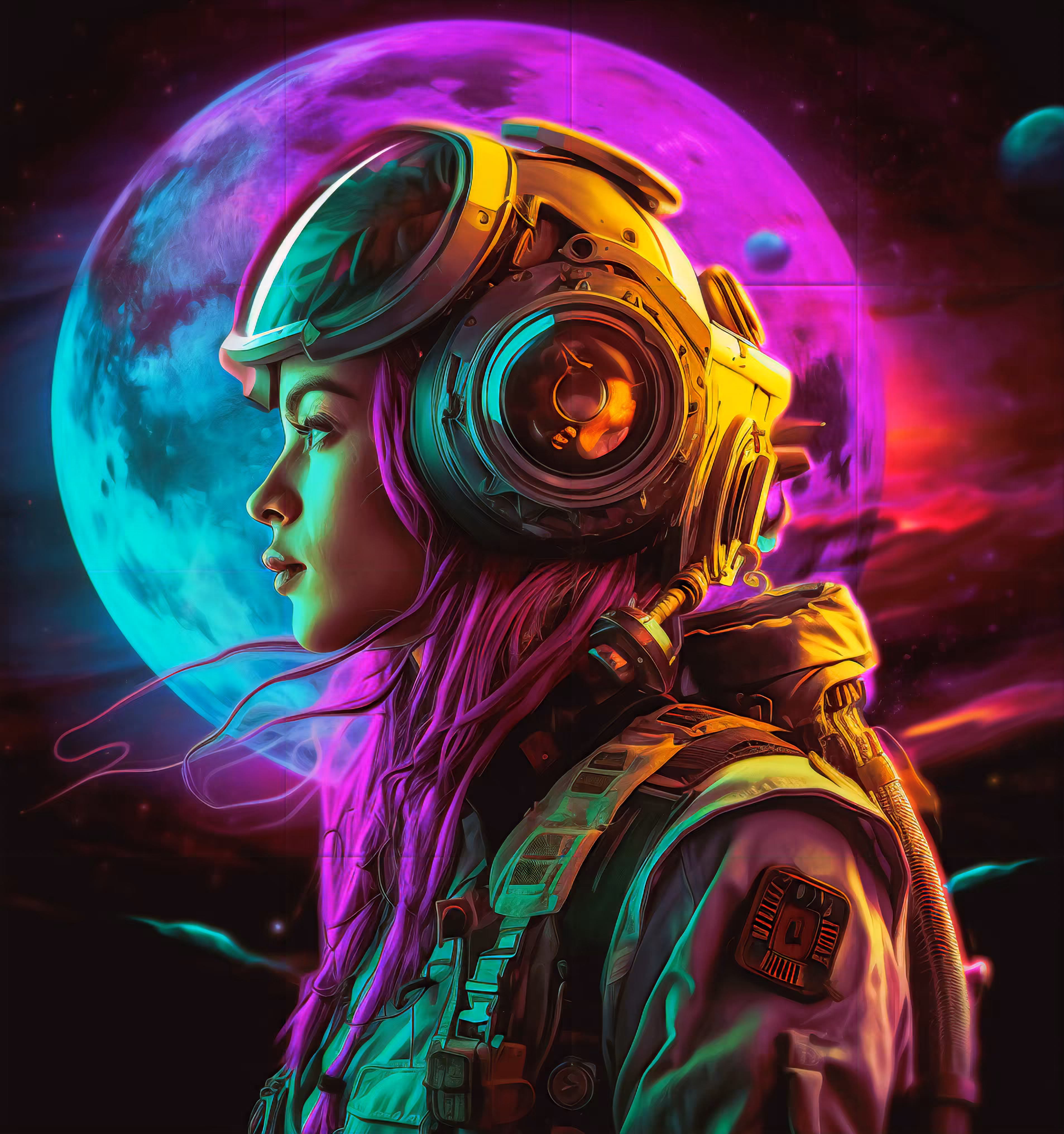 Purple Space Punk