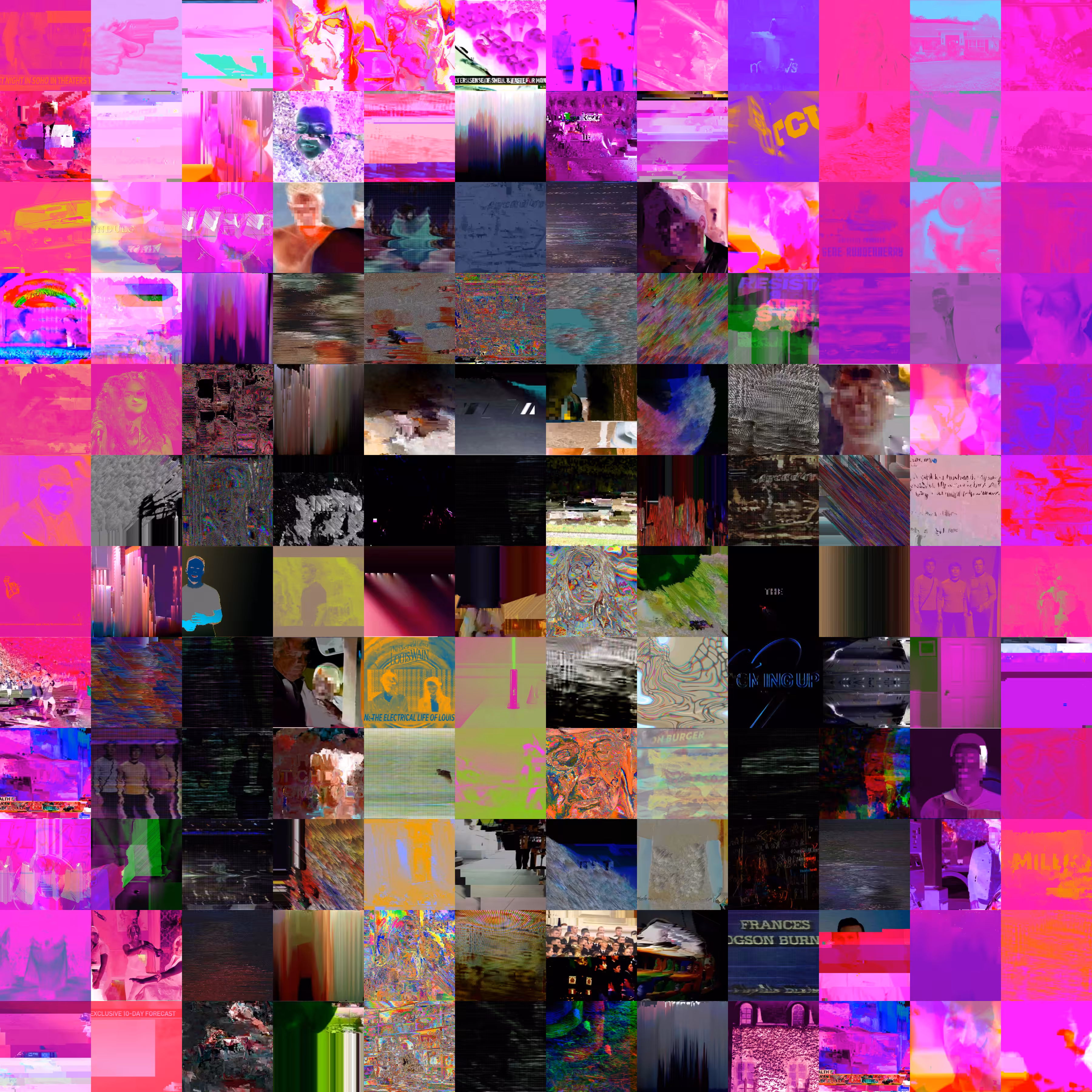 Glitch Quilt Punk 0090