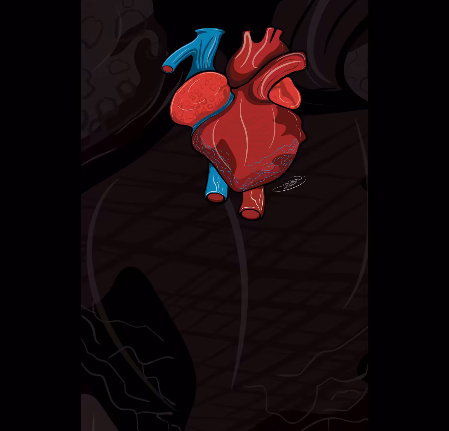 My Beating Heart, She Cut it Out And Now It Bleeds