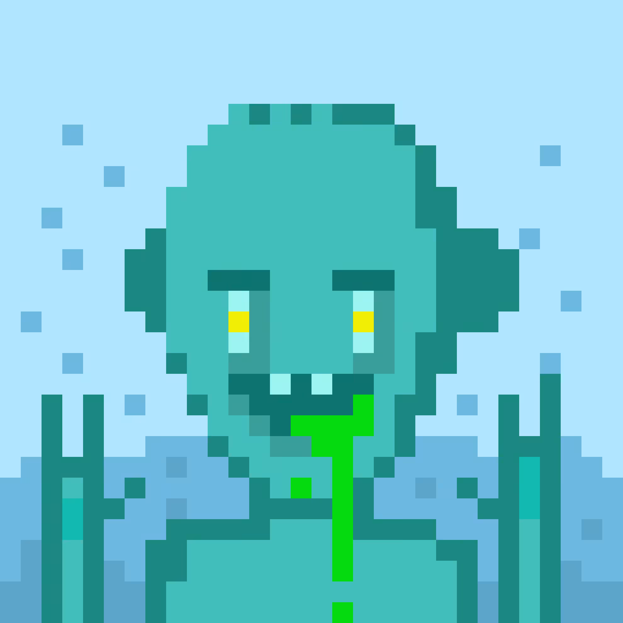 Pixel Head #R075