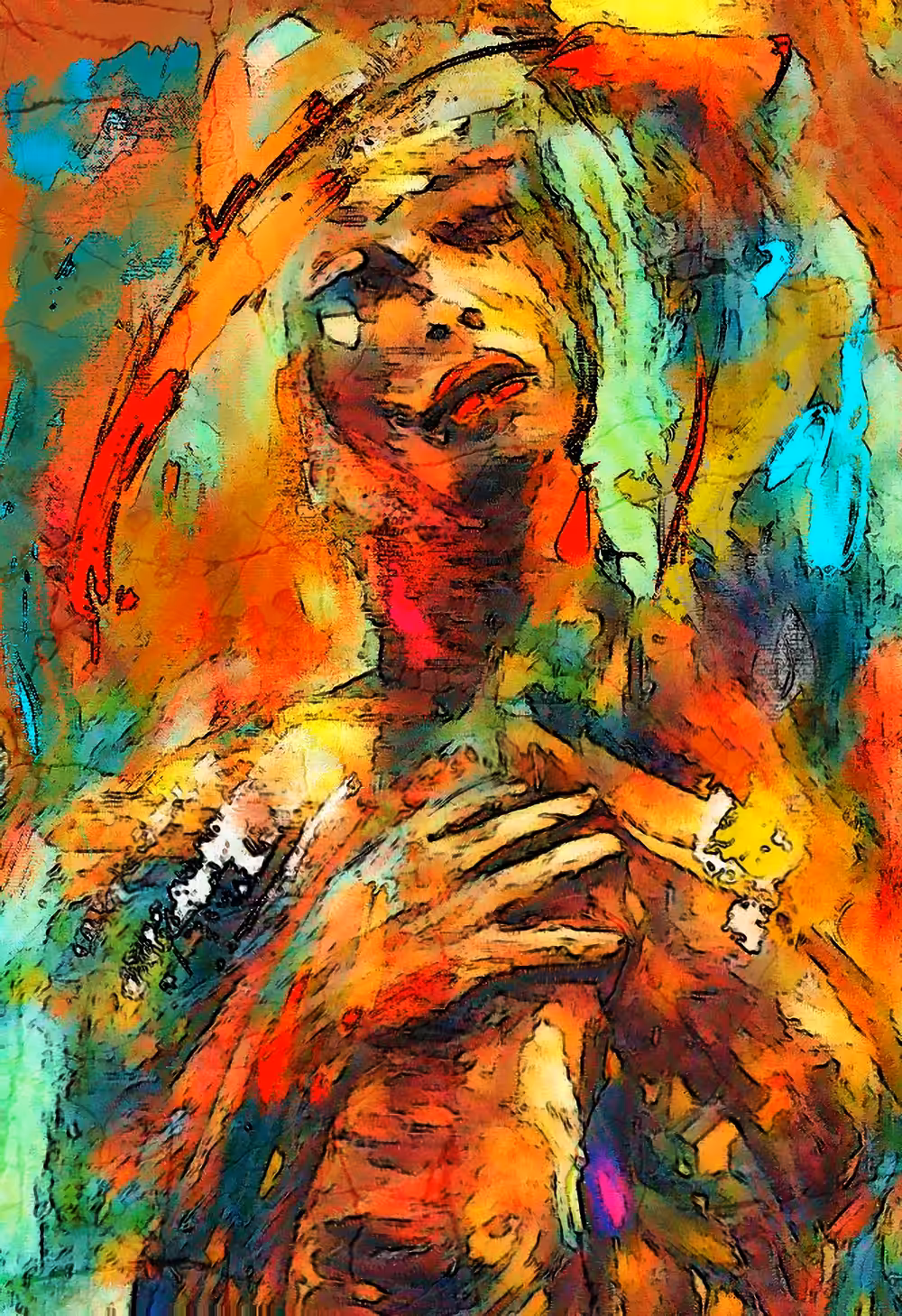 Red Hat Lady