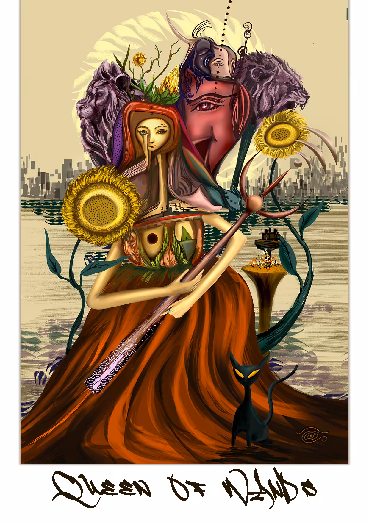 Queen of Wands