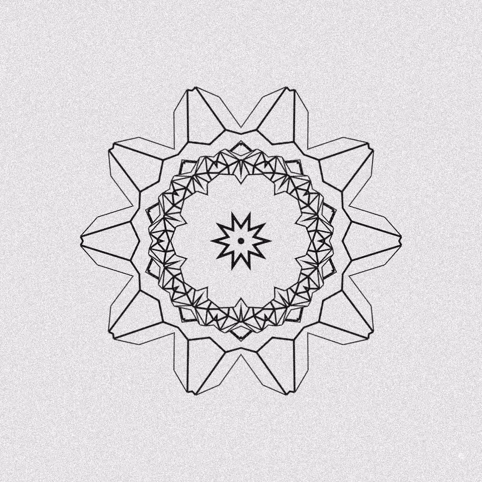 Monochrome Kaleido #223