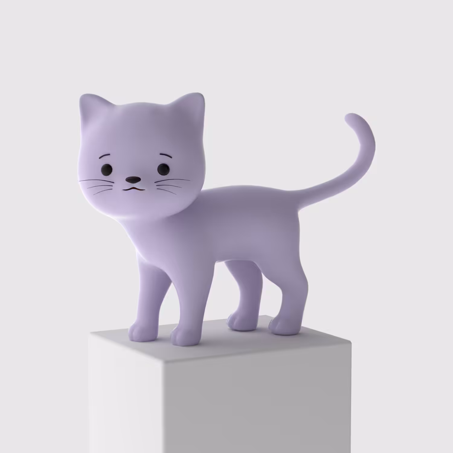 3D Meow Cat #43