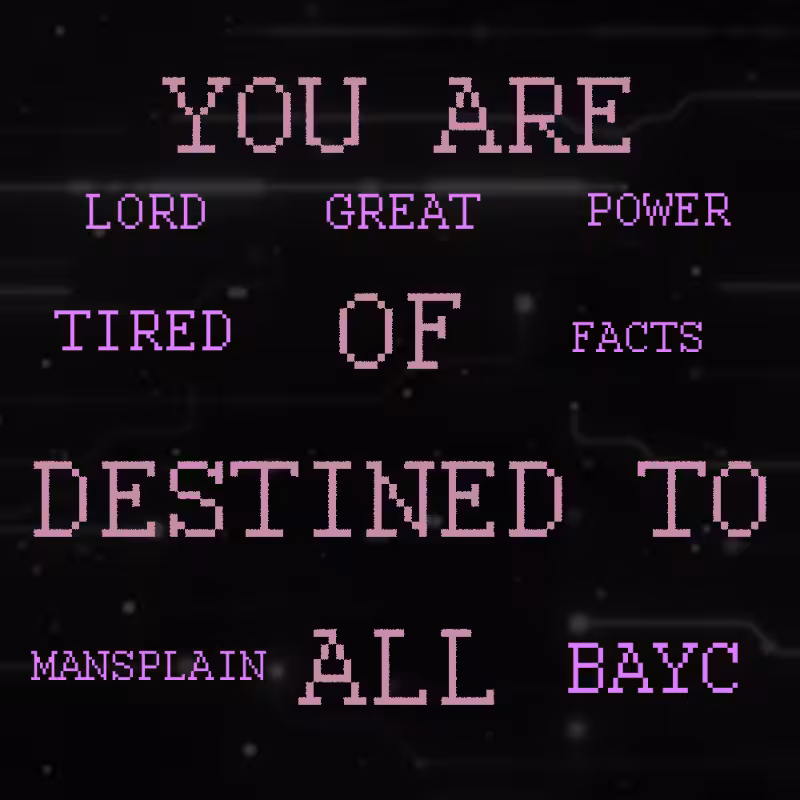 Destiny Generator #16