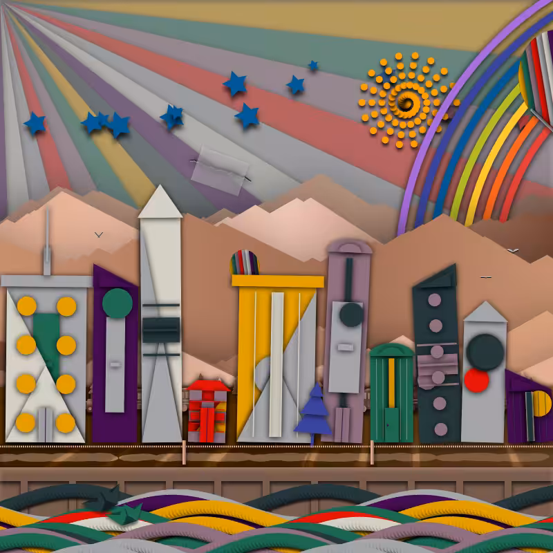 Paper Art 2.5D #21