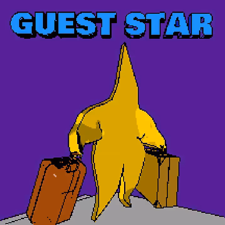 GUEST STAR purple