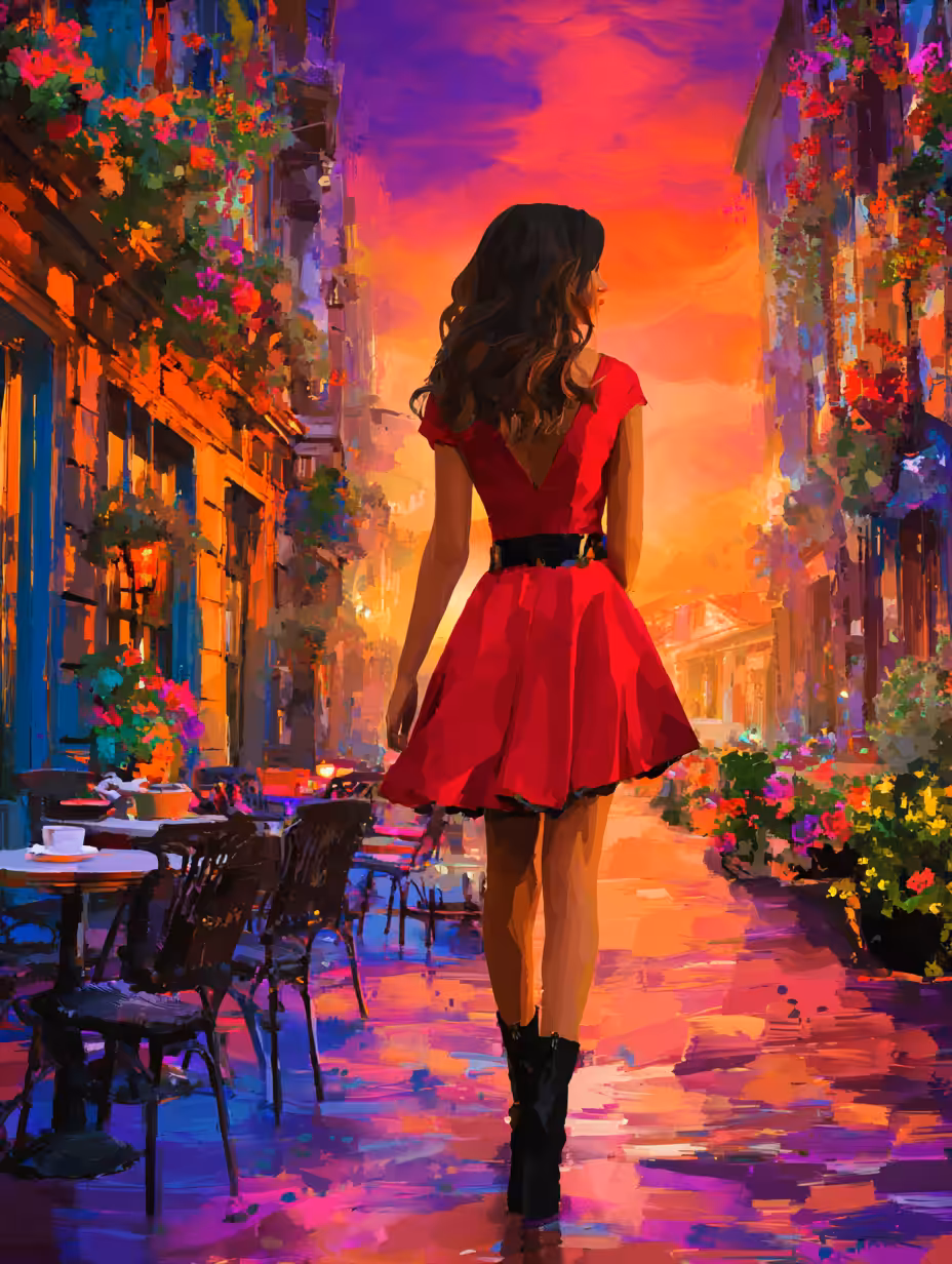 World of arts: Toward the Sunset