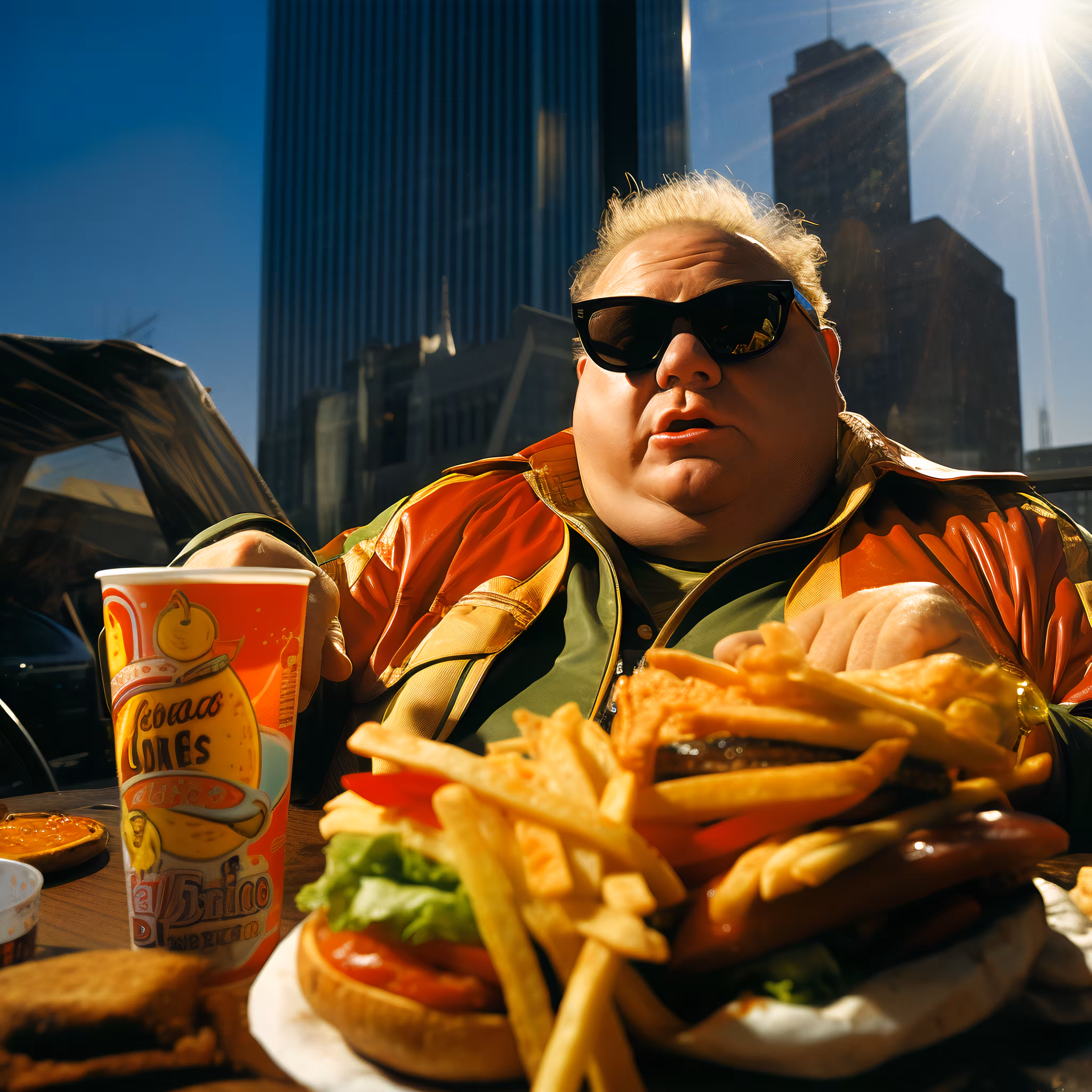 Barney the "Burger King" of the Windy City