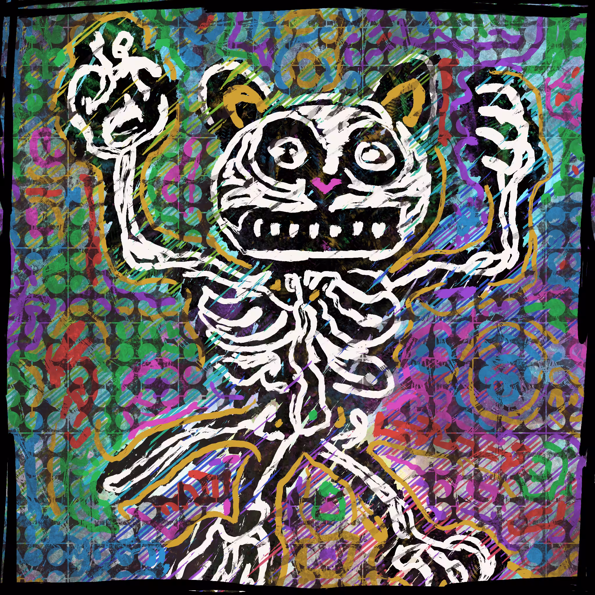 Skeleton Cat