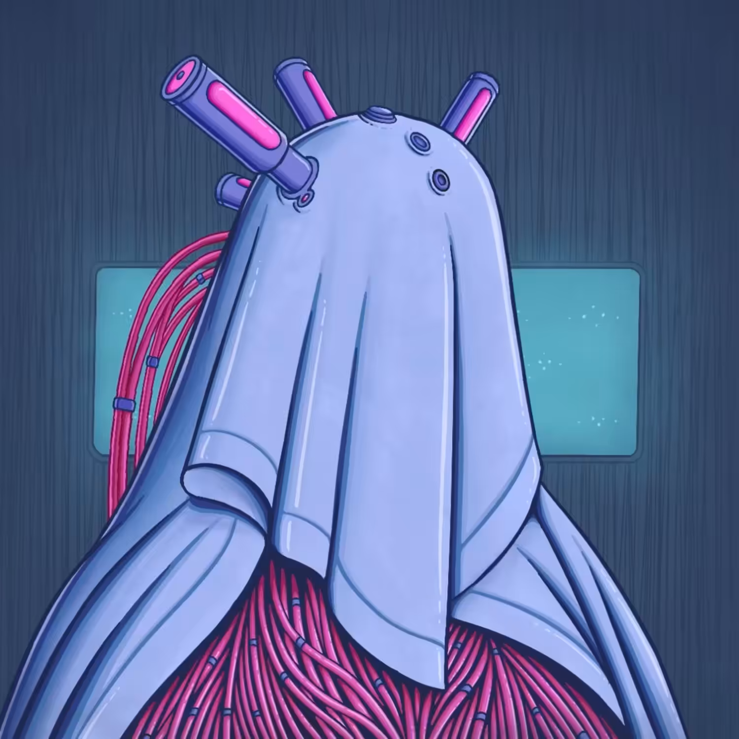 Anonymous Ghost #393 by debycloud