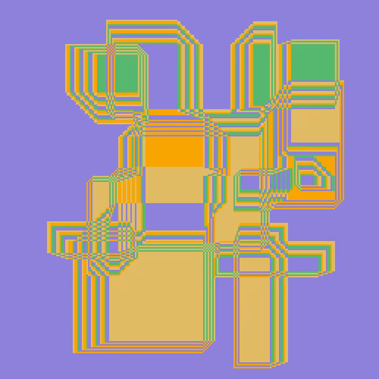 Superimposed Rectangles #67