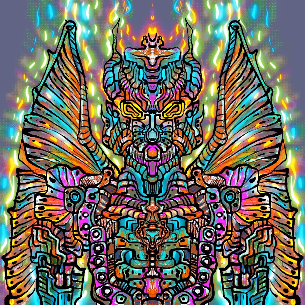 colorful devil