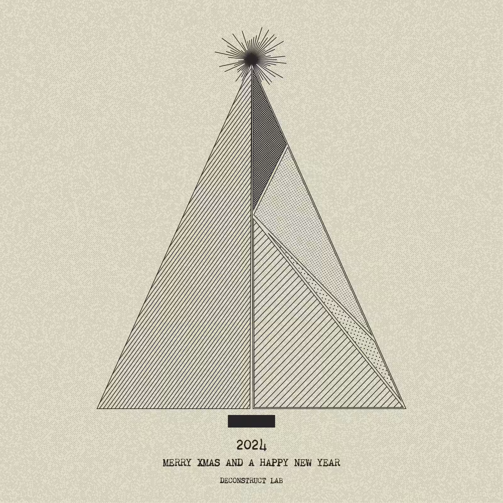 Have Yourself a Merry Little Geometric Tree #44