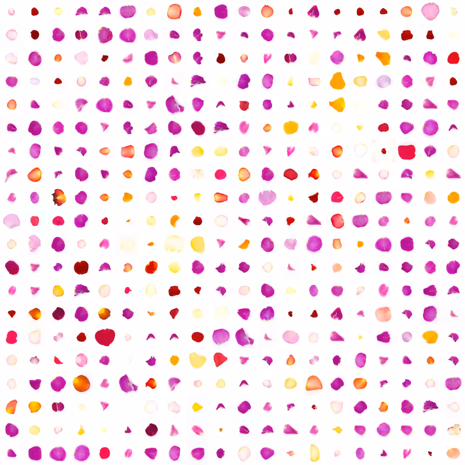Infinite Petals 20x20#4059