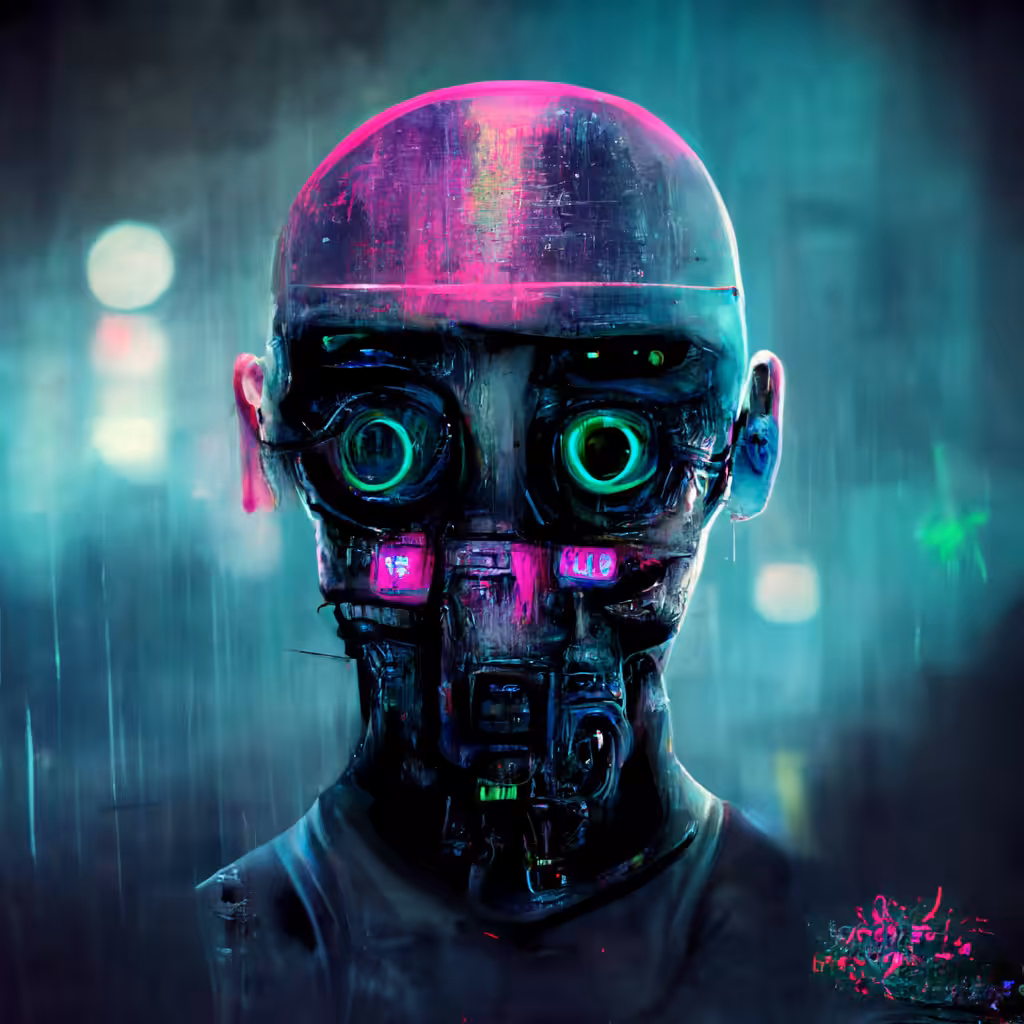 AI Cyber Robot 18