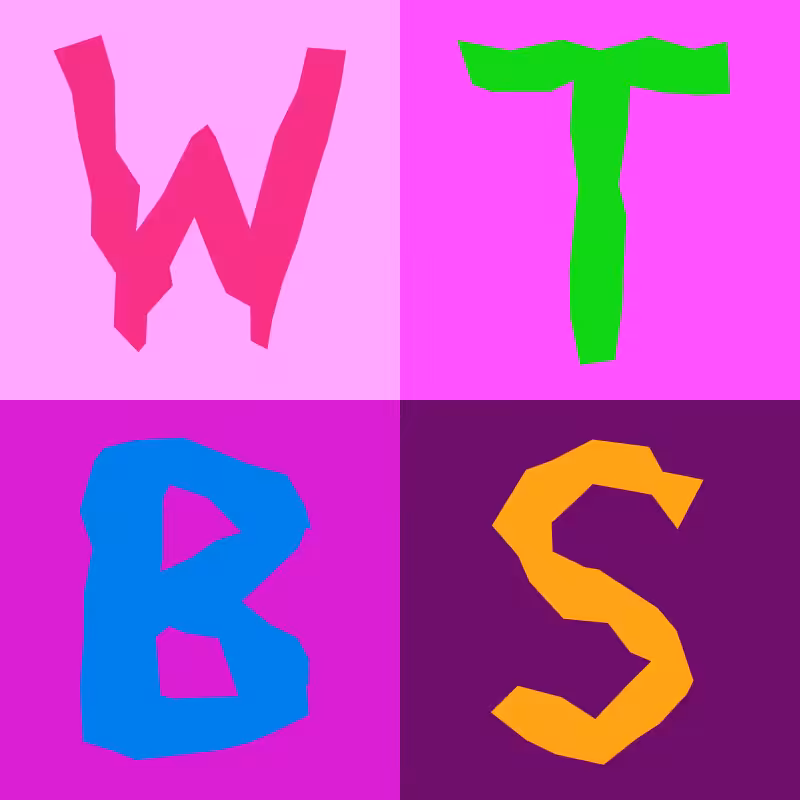 Waiting To Be Signed Logo with Wobbles #222