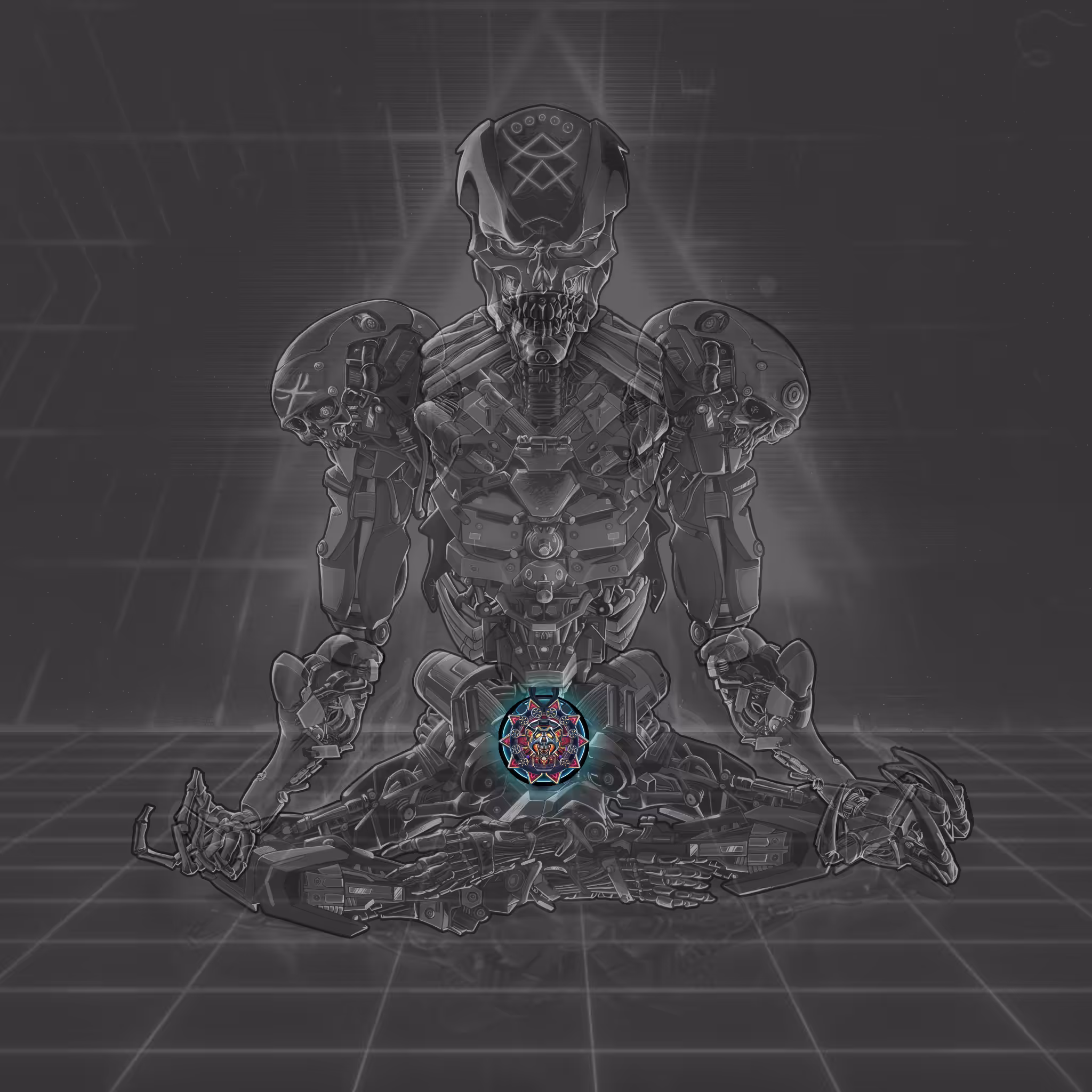 Cyborg Skeleton Accessories