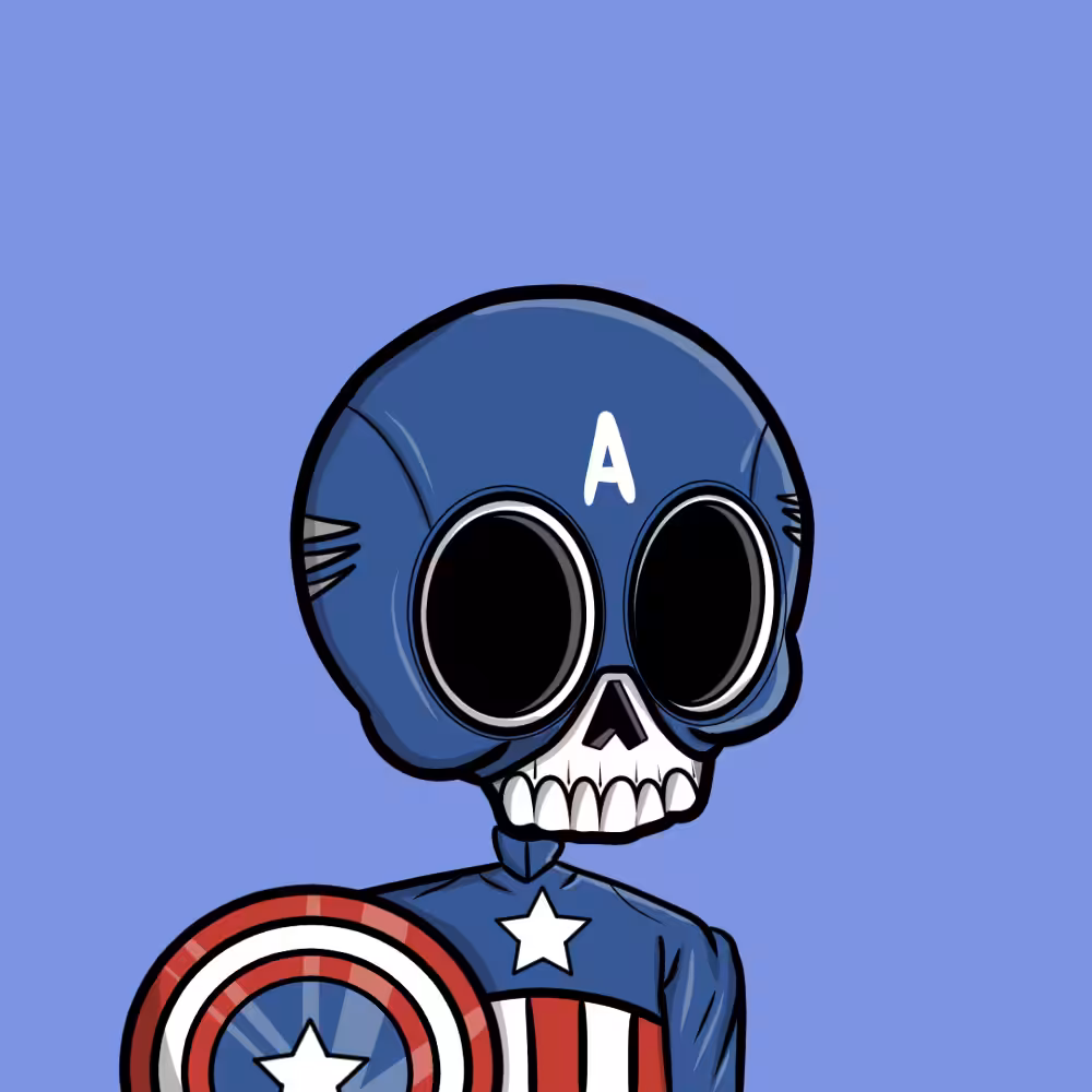 Edgar The Skeleton - Captain America #202