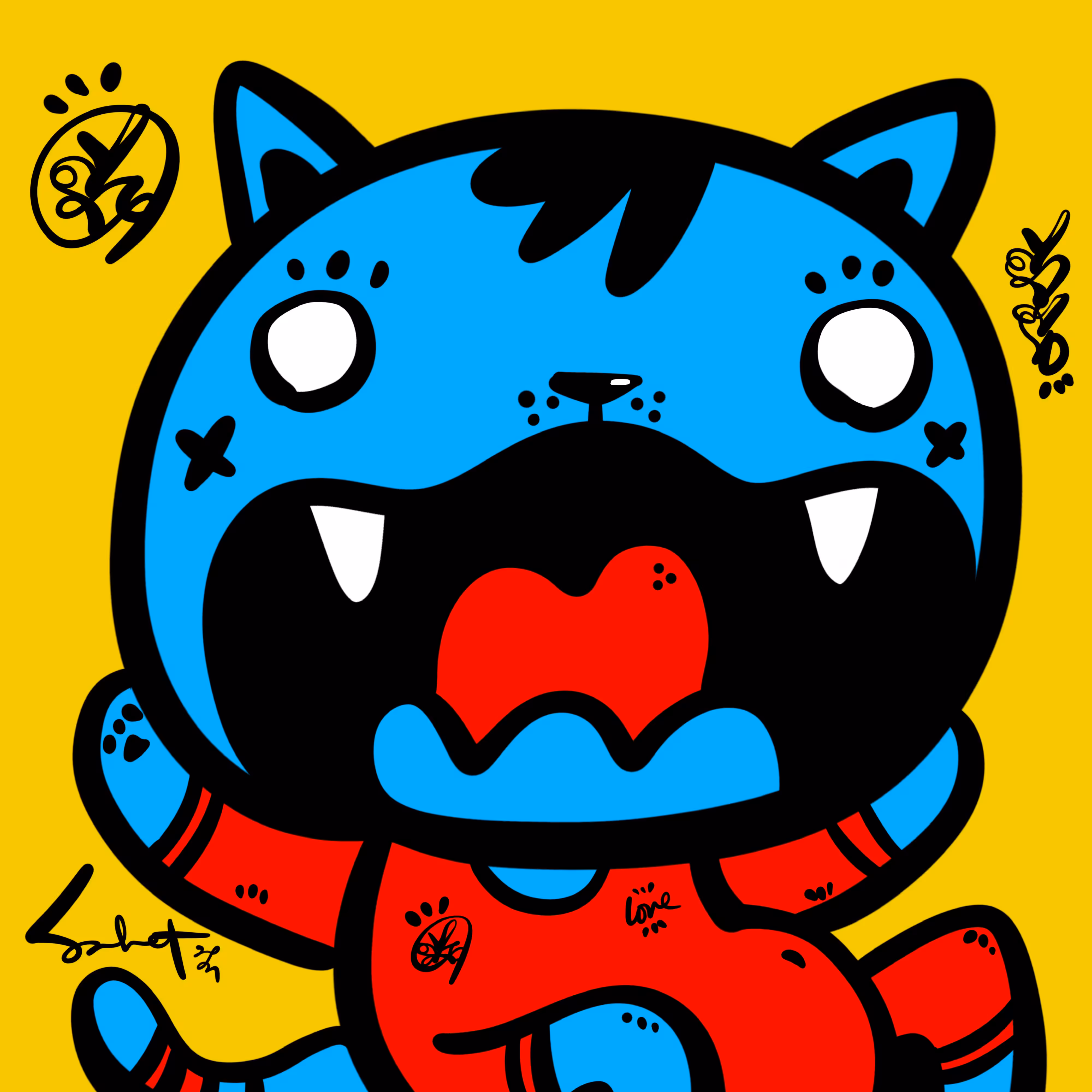Ugly Kitties by Sabet #207