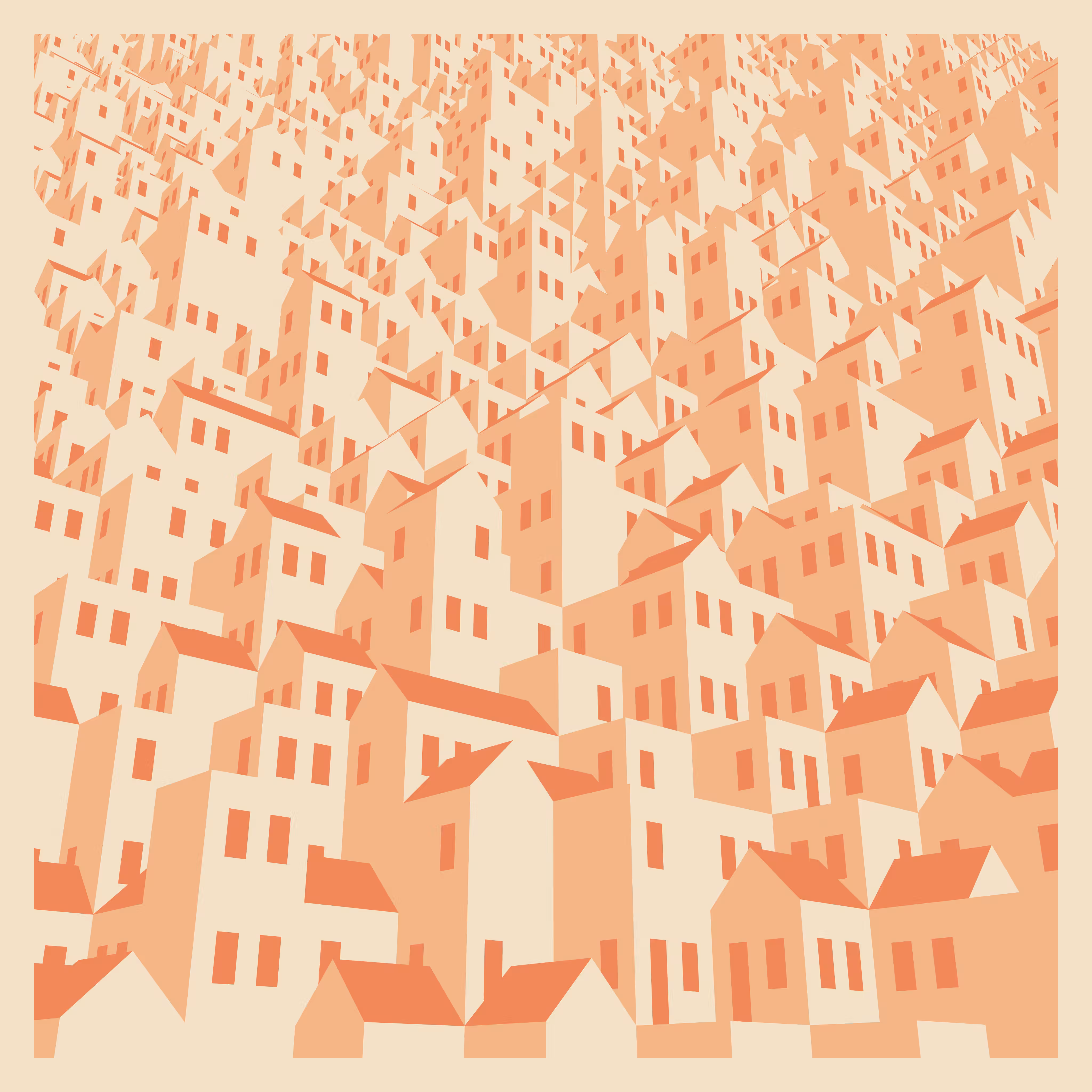 Cubic Cityscape #4