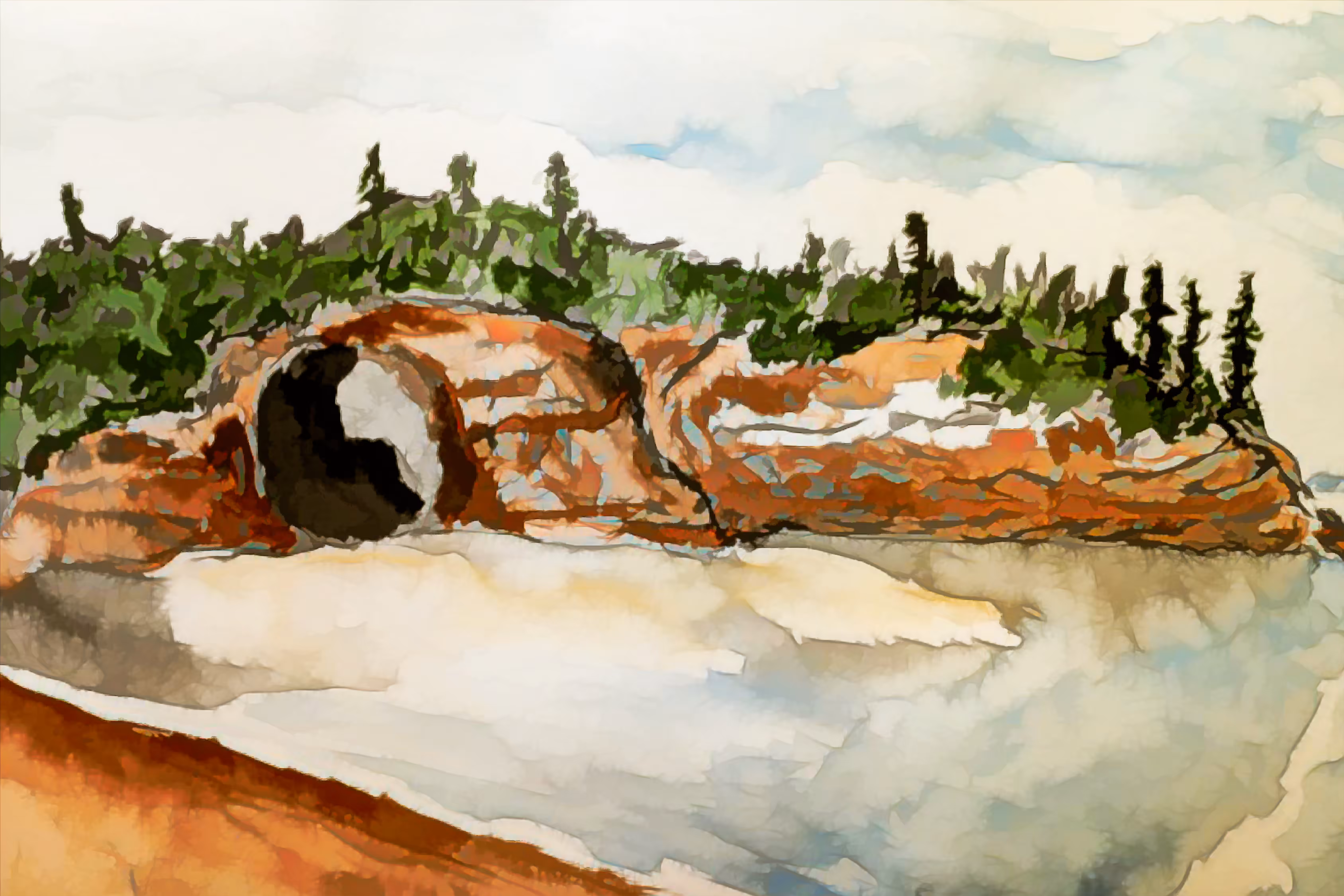 St Martins, NB Canada