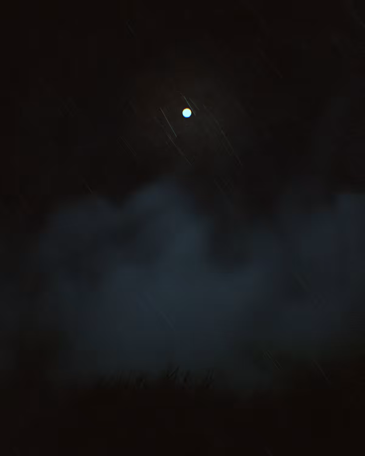 I HEARD a light in the meadows