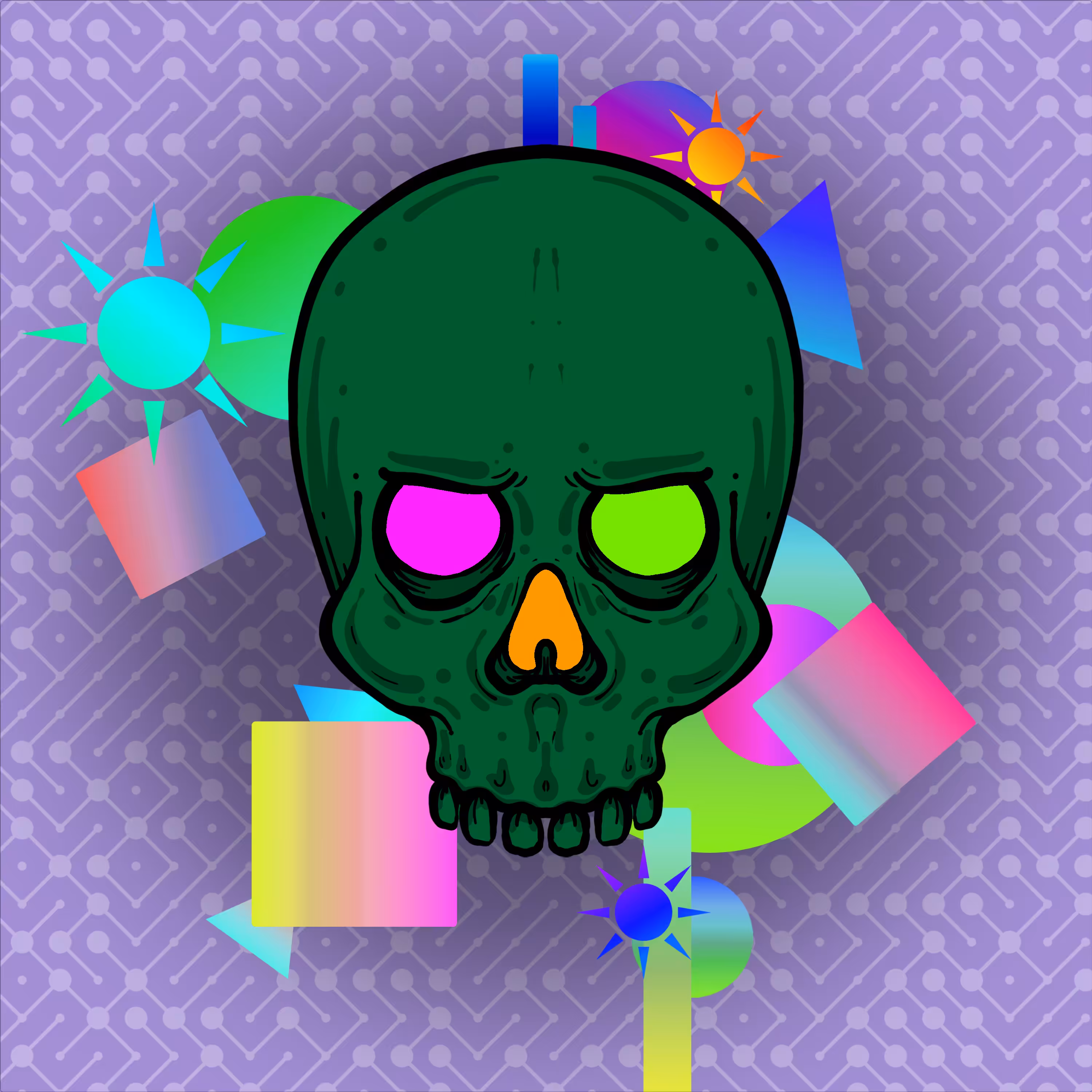 GeoSkull #0018