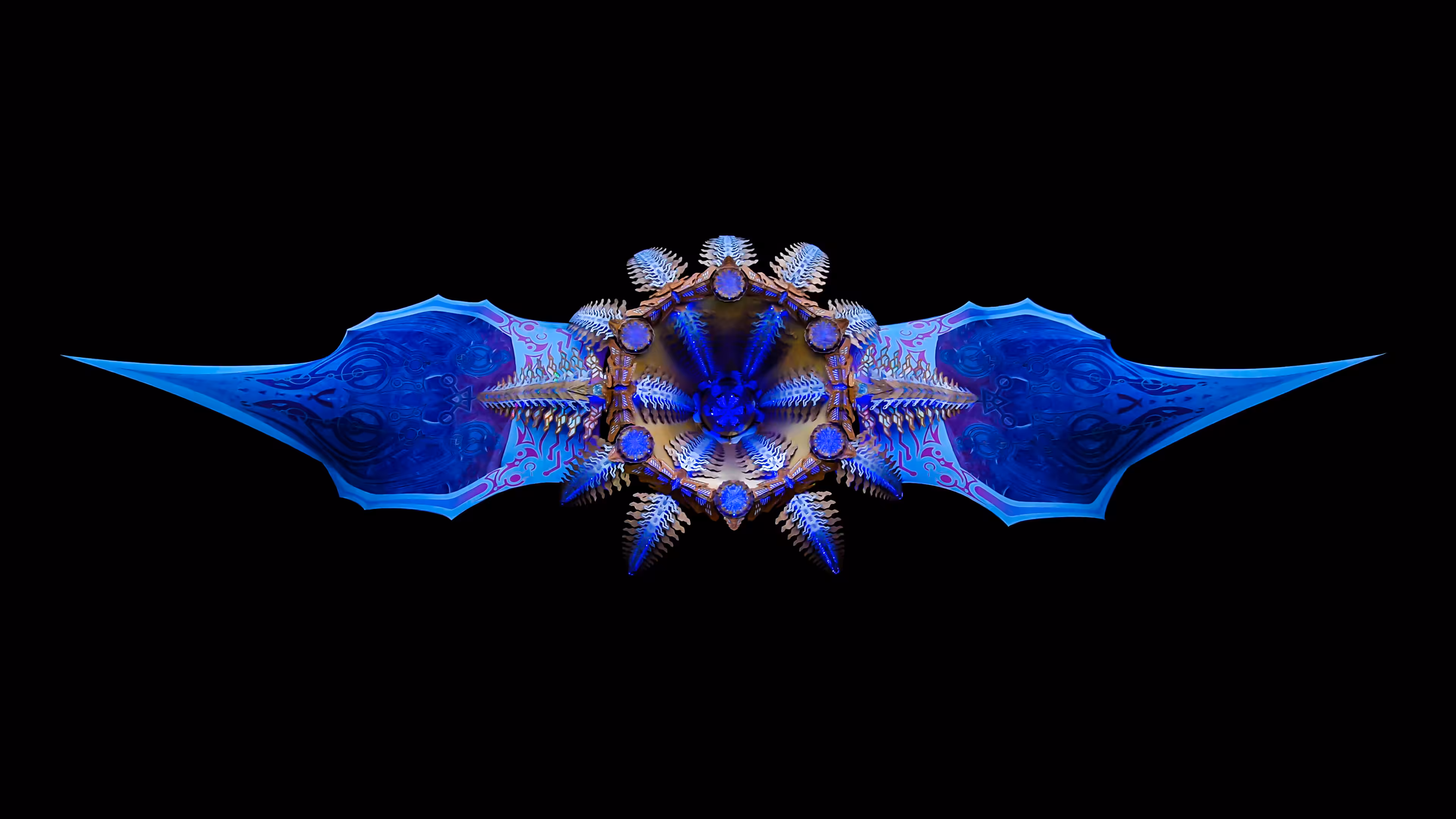 Shankra 2019 - Main Stage: Shankra 2019 Main Stage Heart - Full Blue S