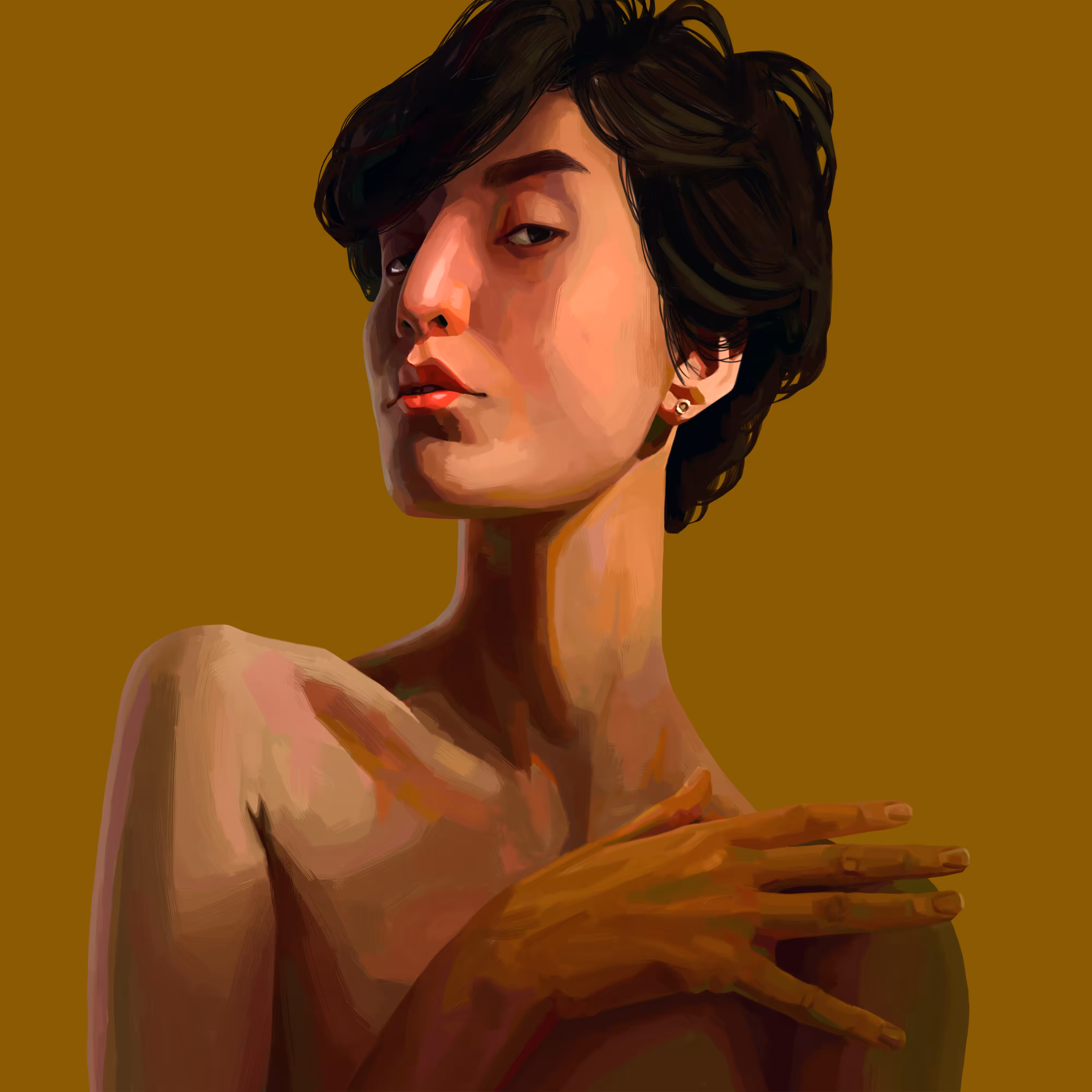 Gaze of an Eastern Girl